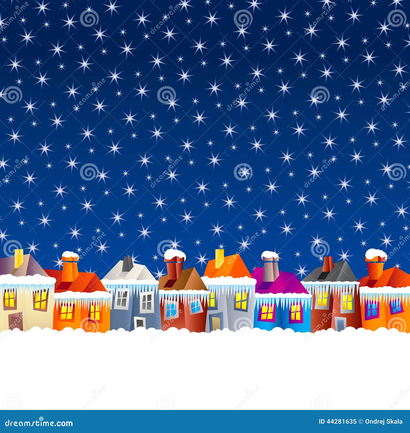 winter village clipart - photo #8