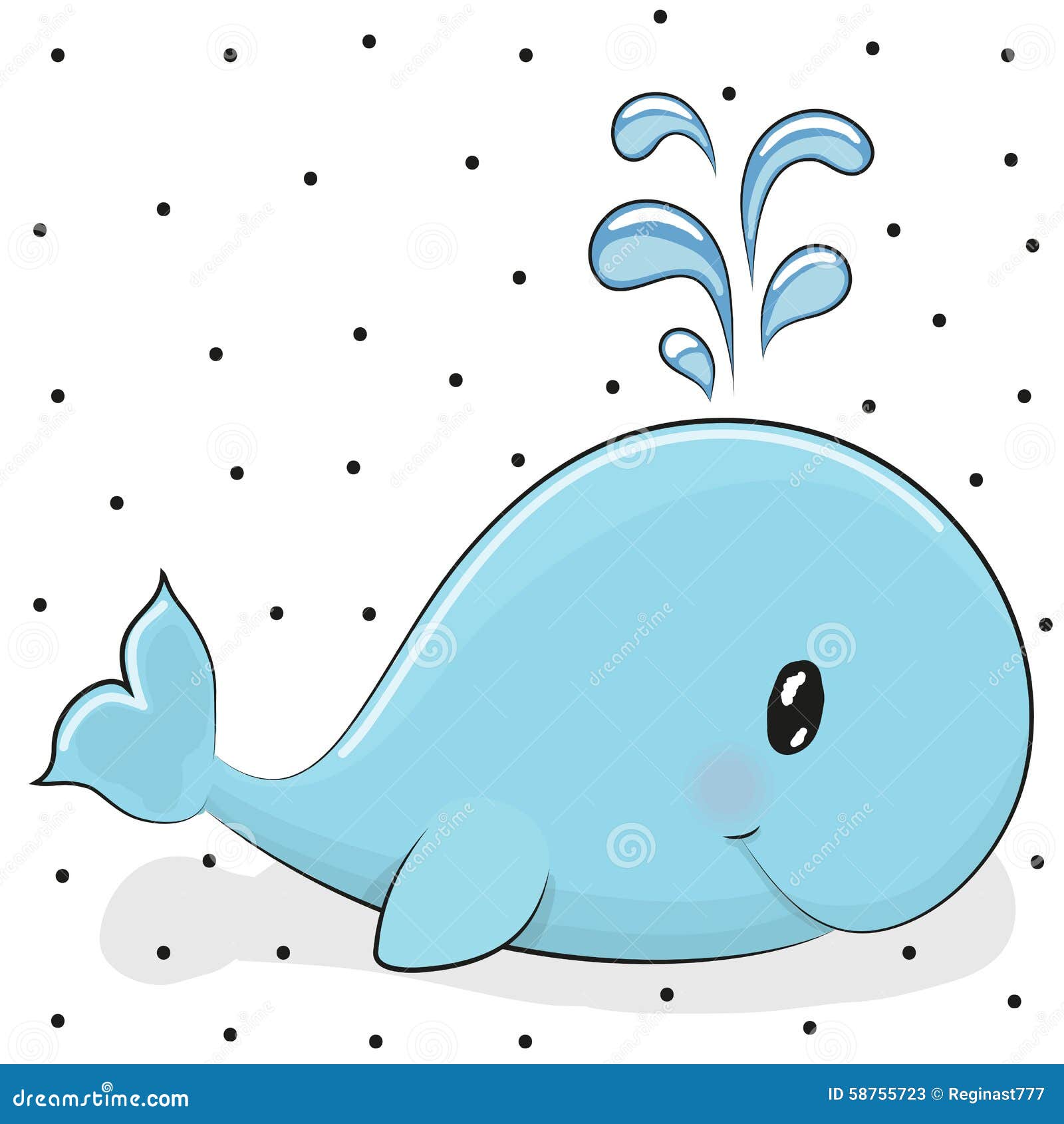 Cartoon whale stock vector. Illustration of animals, computer - 58755723, image size:1600x1690