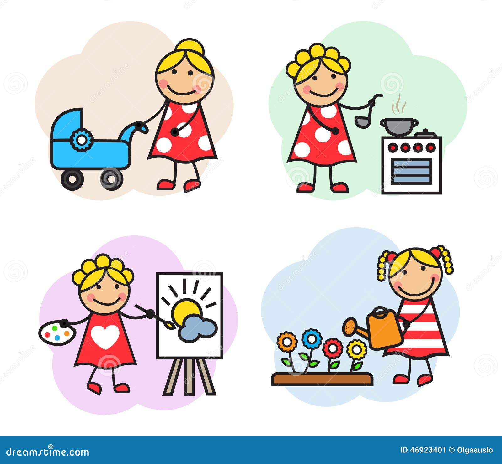 cartoon-woman-hobby-women-employed-different-paints-walking-stroller-watering-flowers-cooks-46923401.jpg