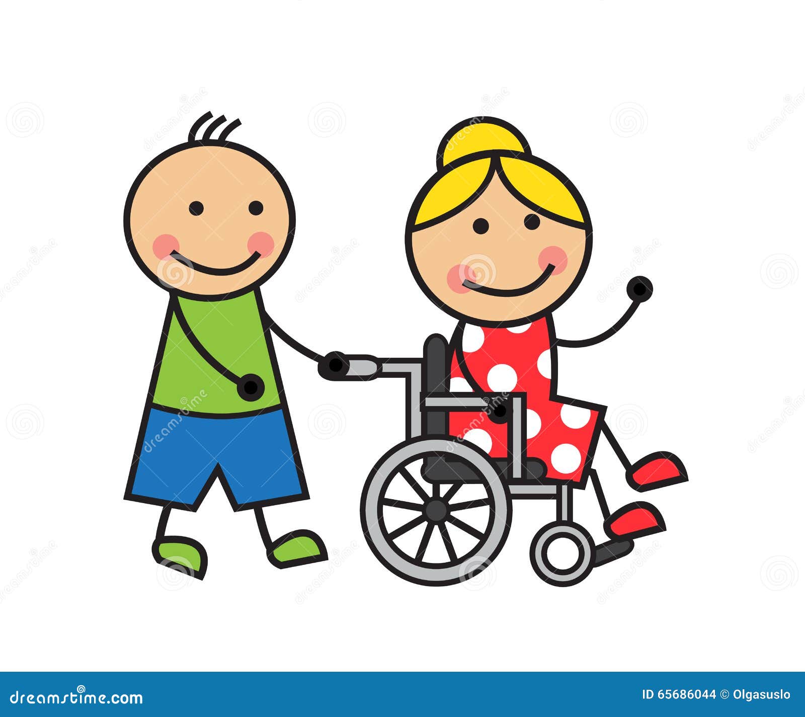 clipart girl in wheelchair - photo #31