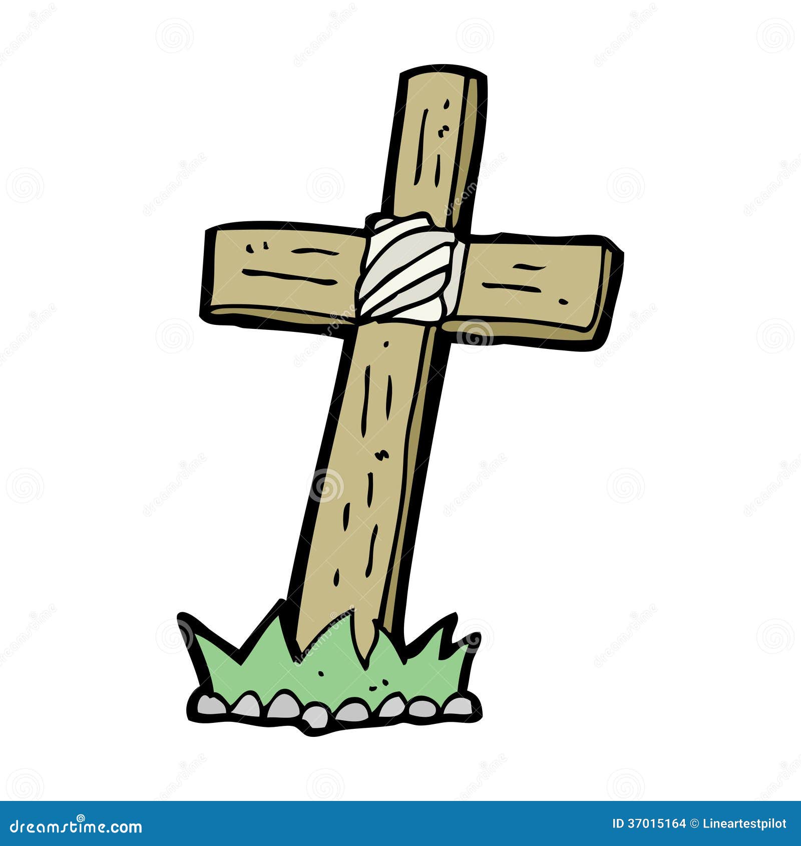 Cartoon wooden cross grave stock vector. Illustration of quirky - 37015164 Cartoon wooden cross grave stock vector. Illustration of quirky - 37015164