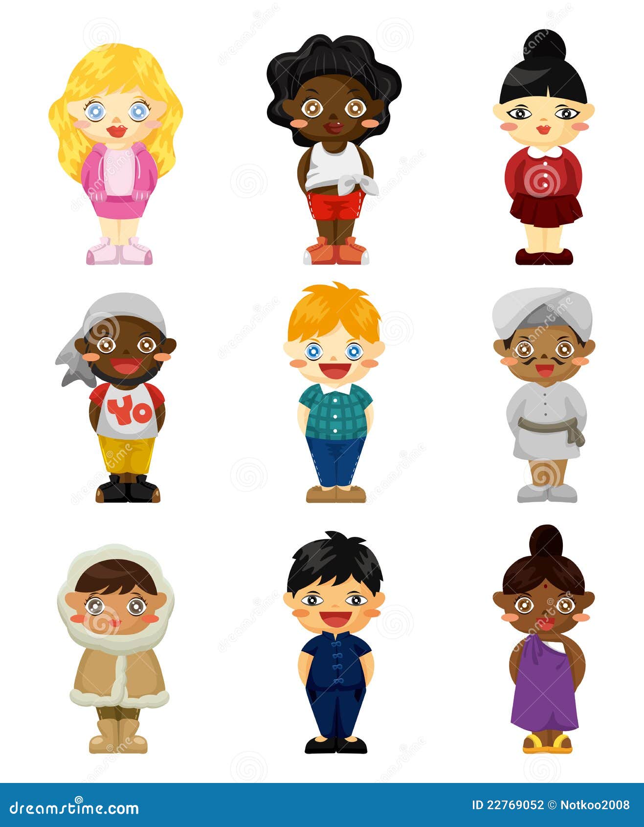 Cartoon world people stock vector. Illustration of icon - 22769052 Cartoon world people stock vector. Illustration of icon - 22769052