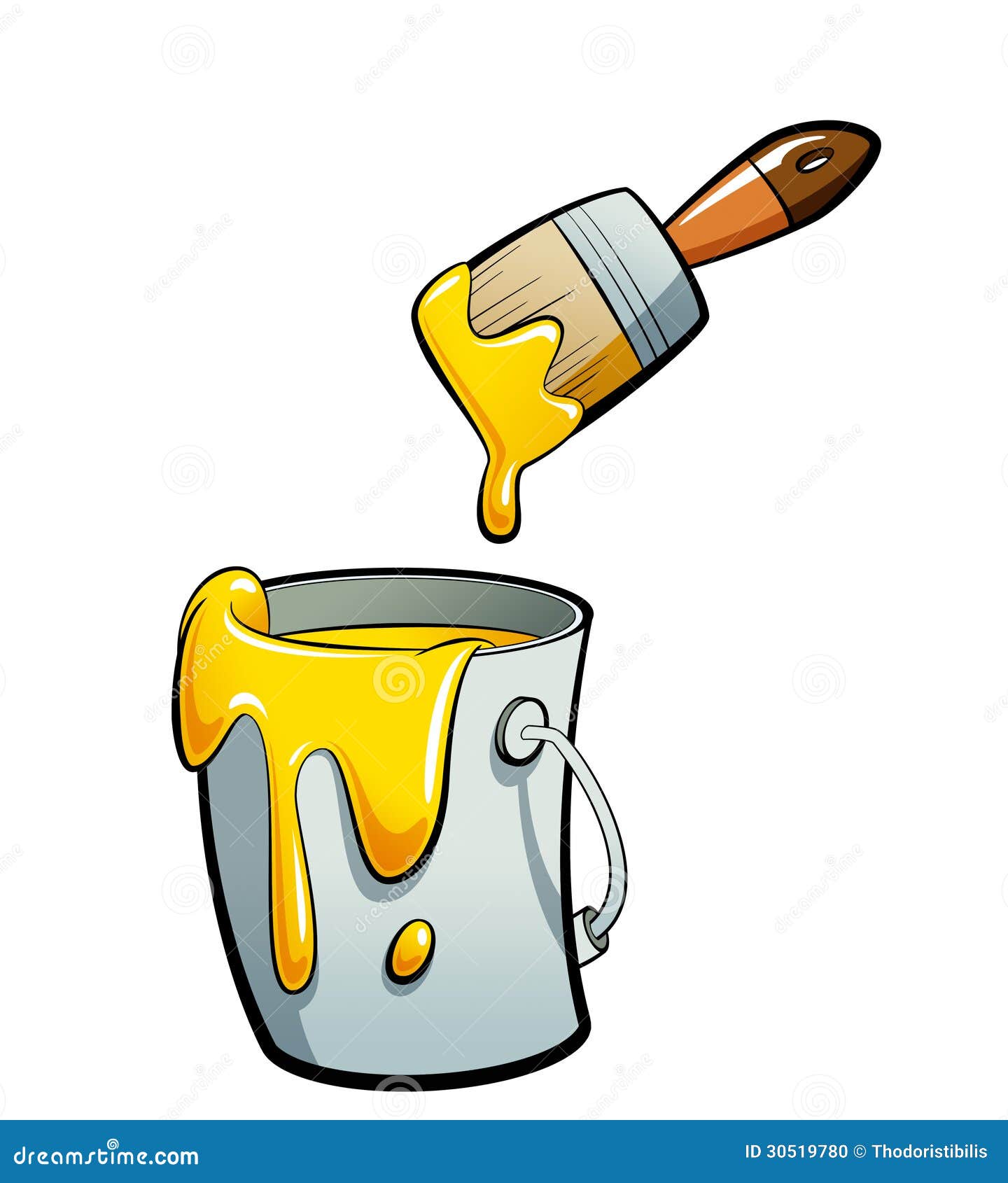 Cartoon Yellow Color Paint in a Paint Bucket Painting with Paint Stock Illustration - Illustration of colorful, painting: 30519780 Cartoon Yellow Color Paint in a Paint Bucket Painting with Paint Stock Illustration - Illustration of colorful, painting: 30519780