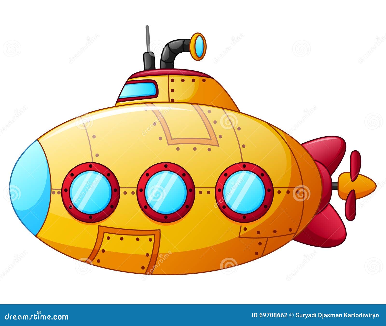 cartoon yellow submarine