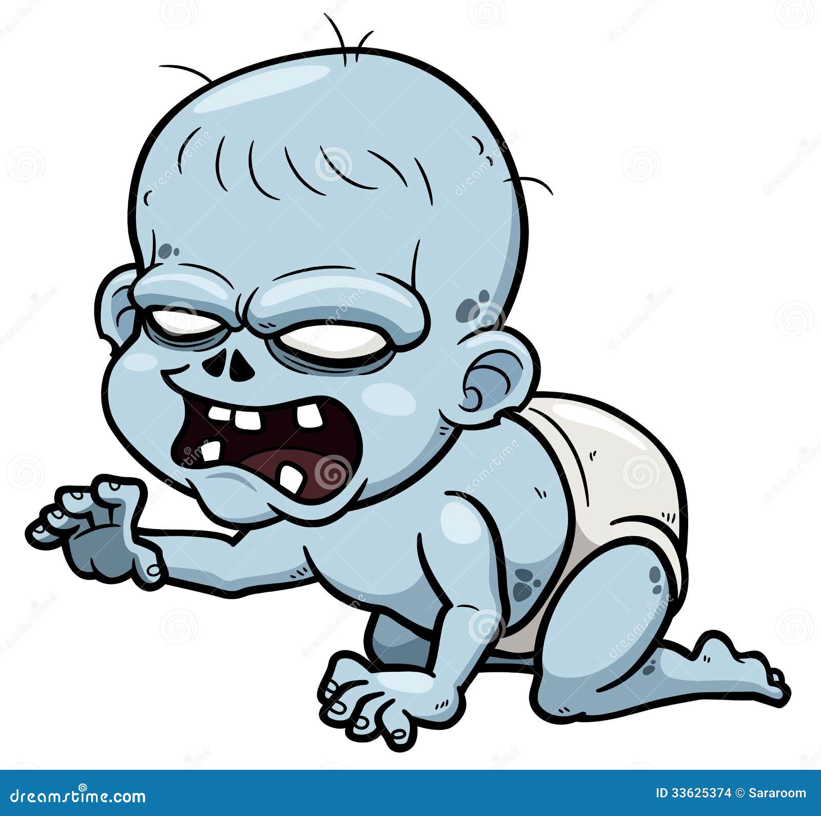 cute zombie clipart - photo #45