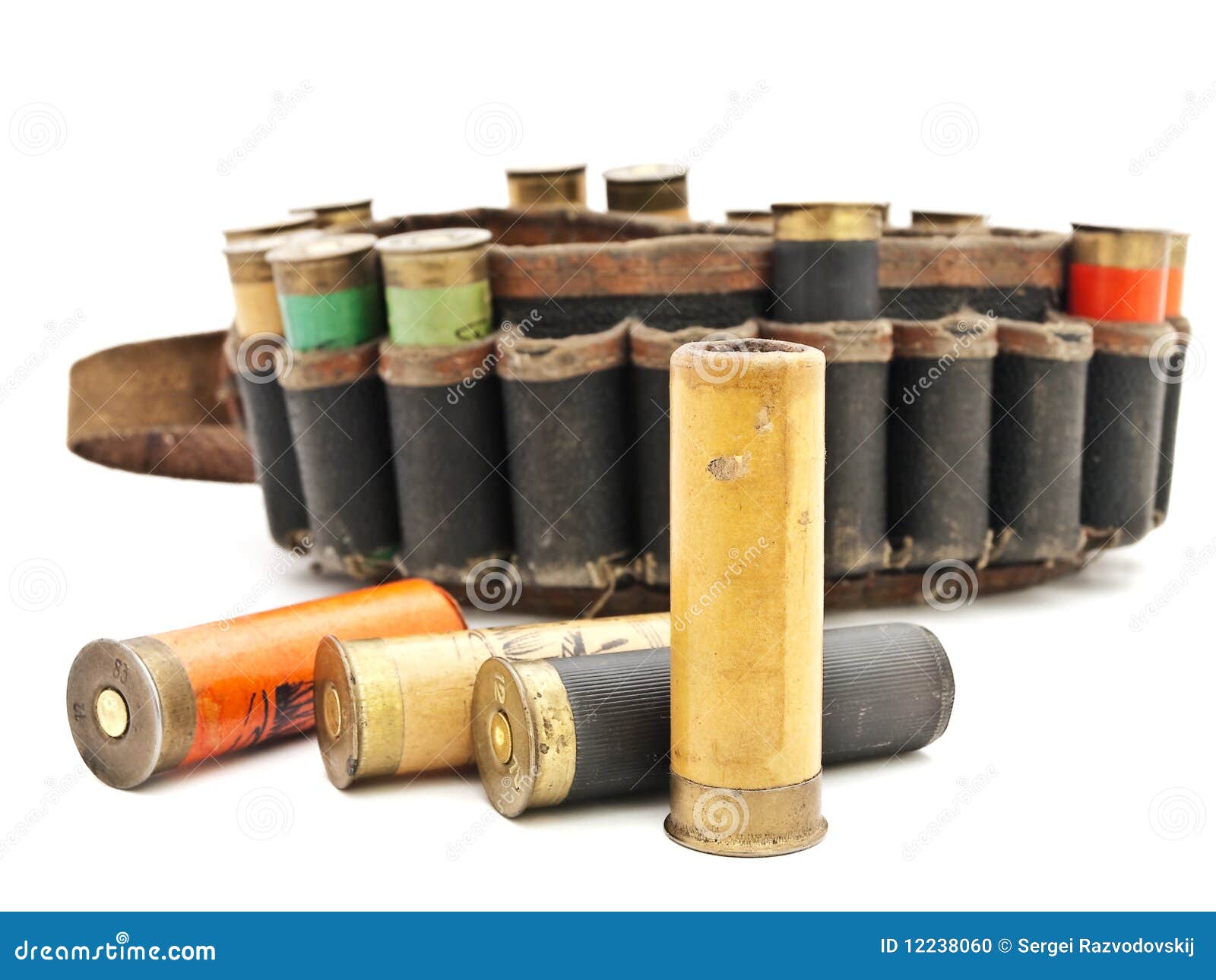 Cartridge For Hunting Rifle Stock Photo Image of shotgun, cartridge