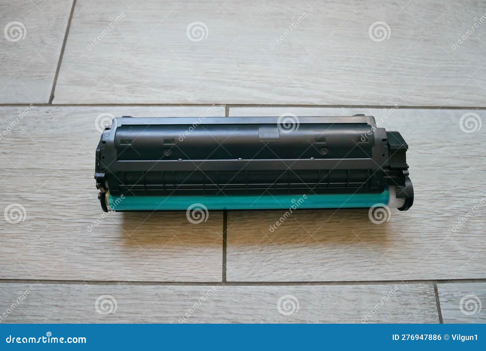 A Cartridge for a Laser Printer. Additional Cartridge for Black and