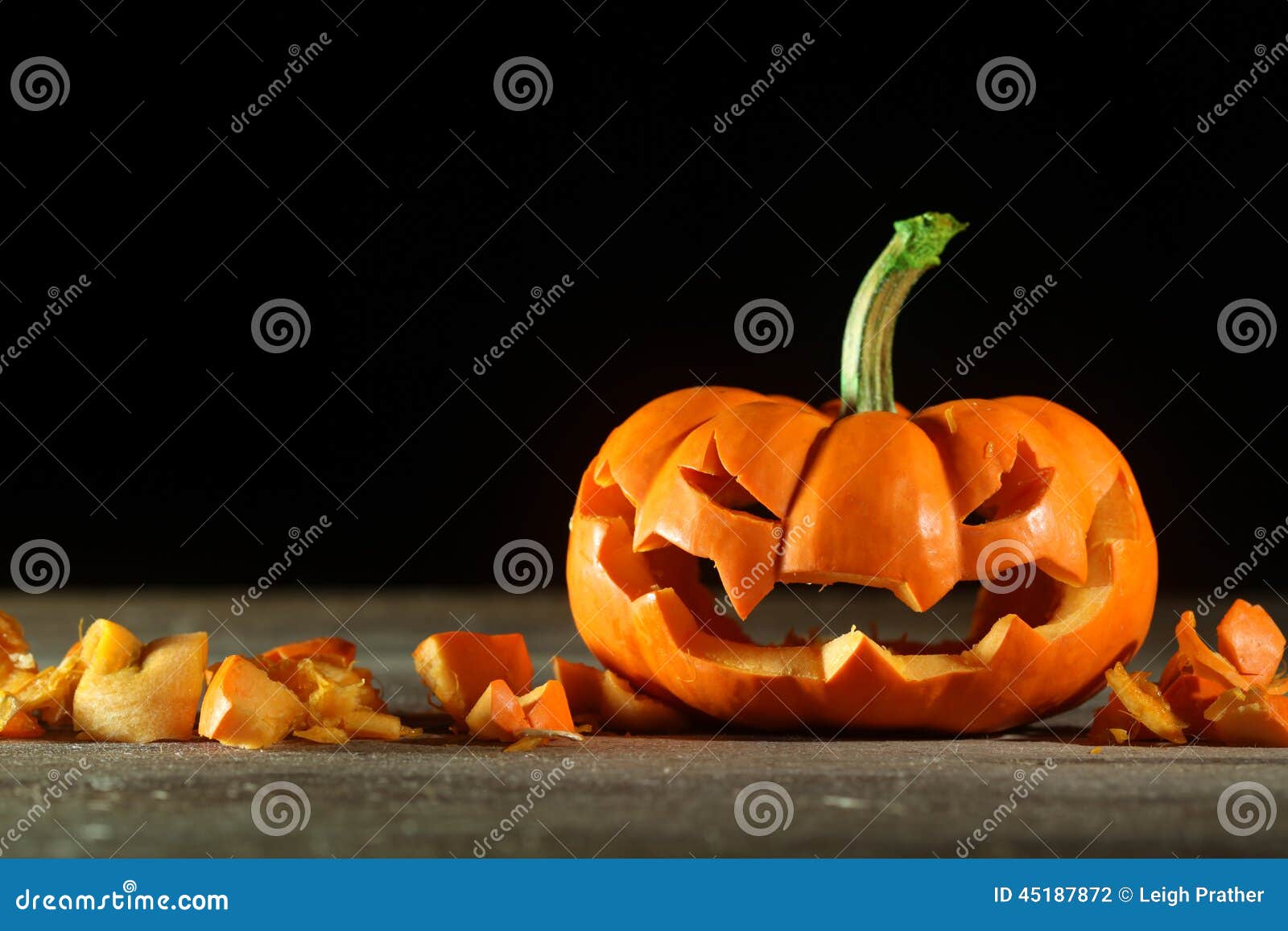 Carved jack o lantern stock photo. Image of scary, carved - 45187872