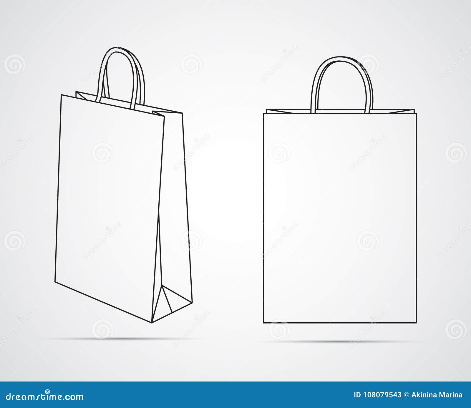 Download Carved Silhouette Flat Icon Simple Vector Design Empty Paper Bag Mockup Stock Vector Illustration Of Flat Gift 108079543 PSD Mockup Templates