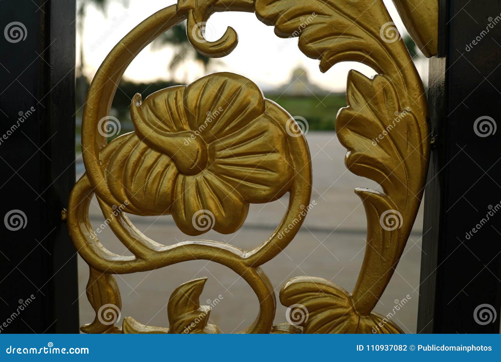 Carving, Metal, Brass, Relief Picture. Image 110937082