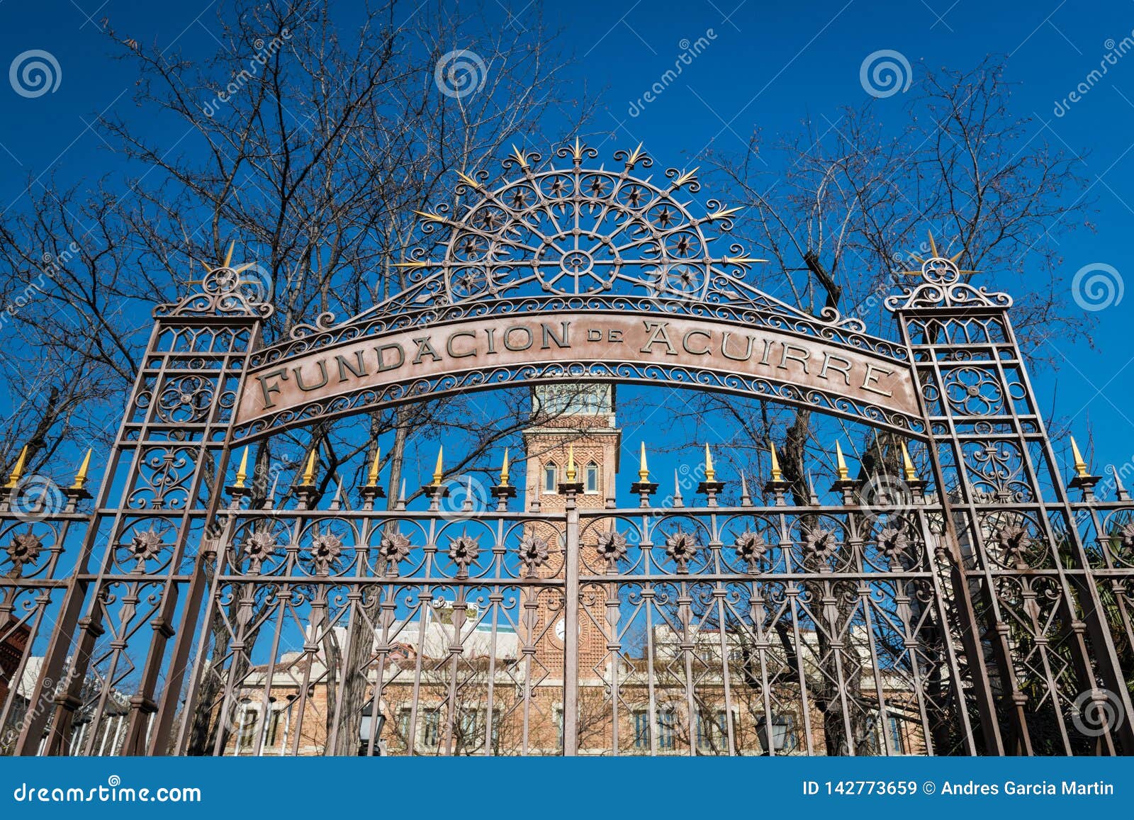 Casa Arabe In Madrid Against A Clear Blue Sky Editorial Stock Image Image Of Exterior Built 142773659