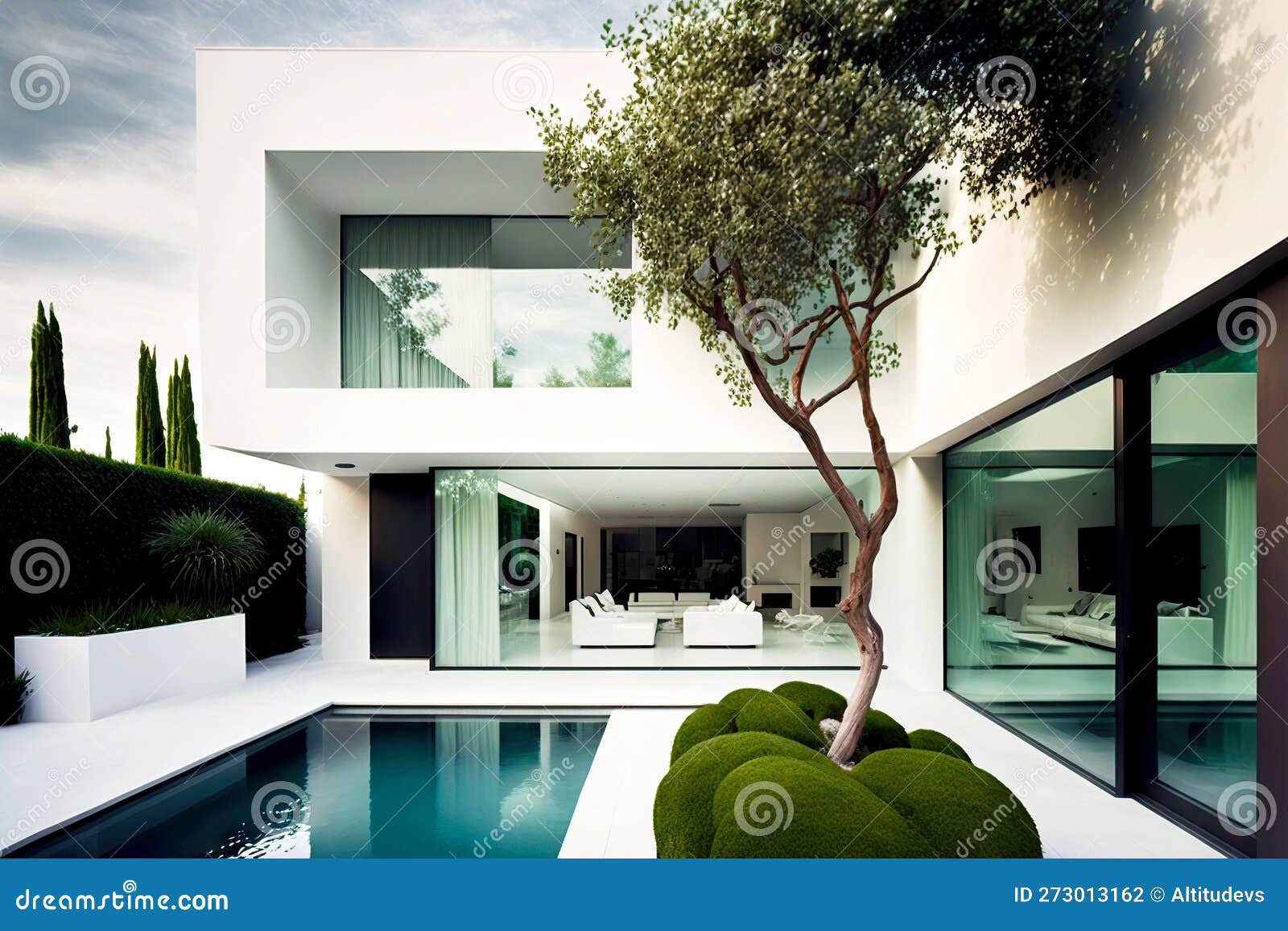 Imagem Mostra Casa Que Tem Uma Bela Arquitetura Casa Tem imagem