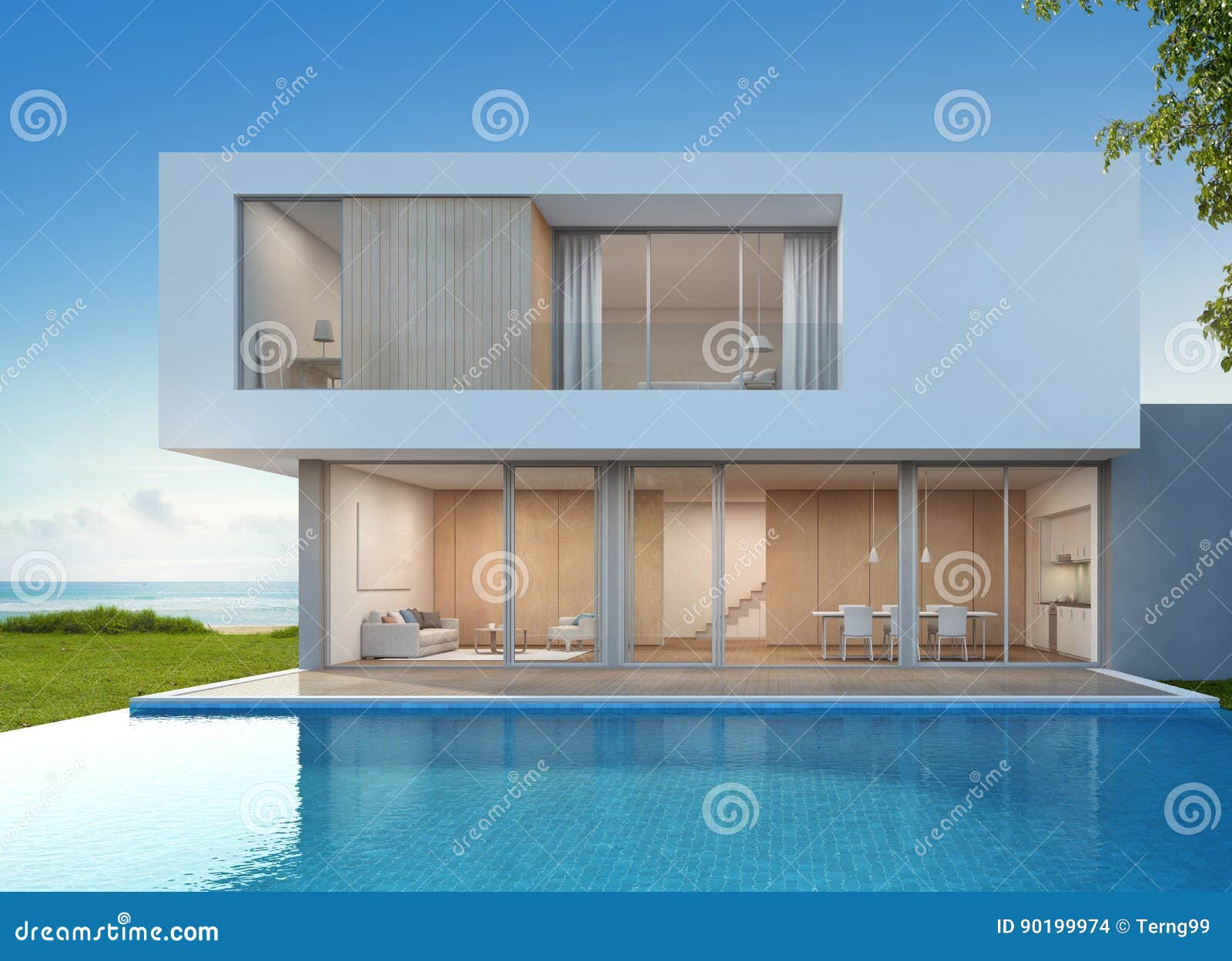 Diseño Casa De Playa Moderna