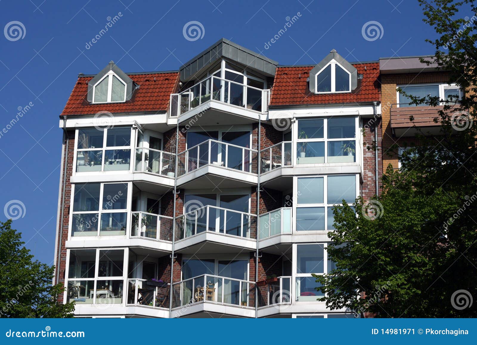 Casa Di Amburgo in Germania Immagine Stock Immagine di facciata