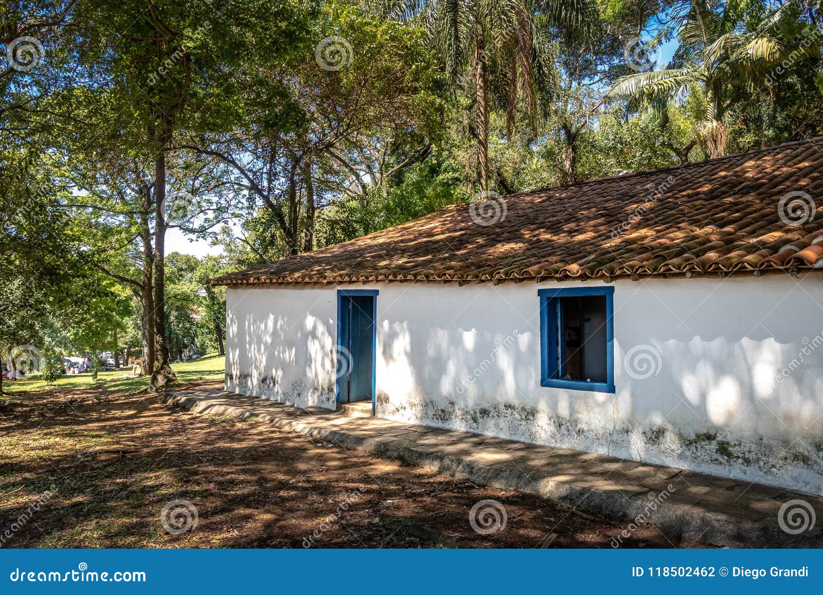 casa do grito at independence park - parque da independencia - in ipiranga - sao paulo, brazil