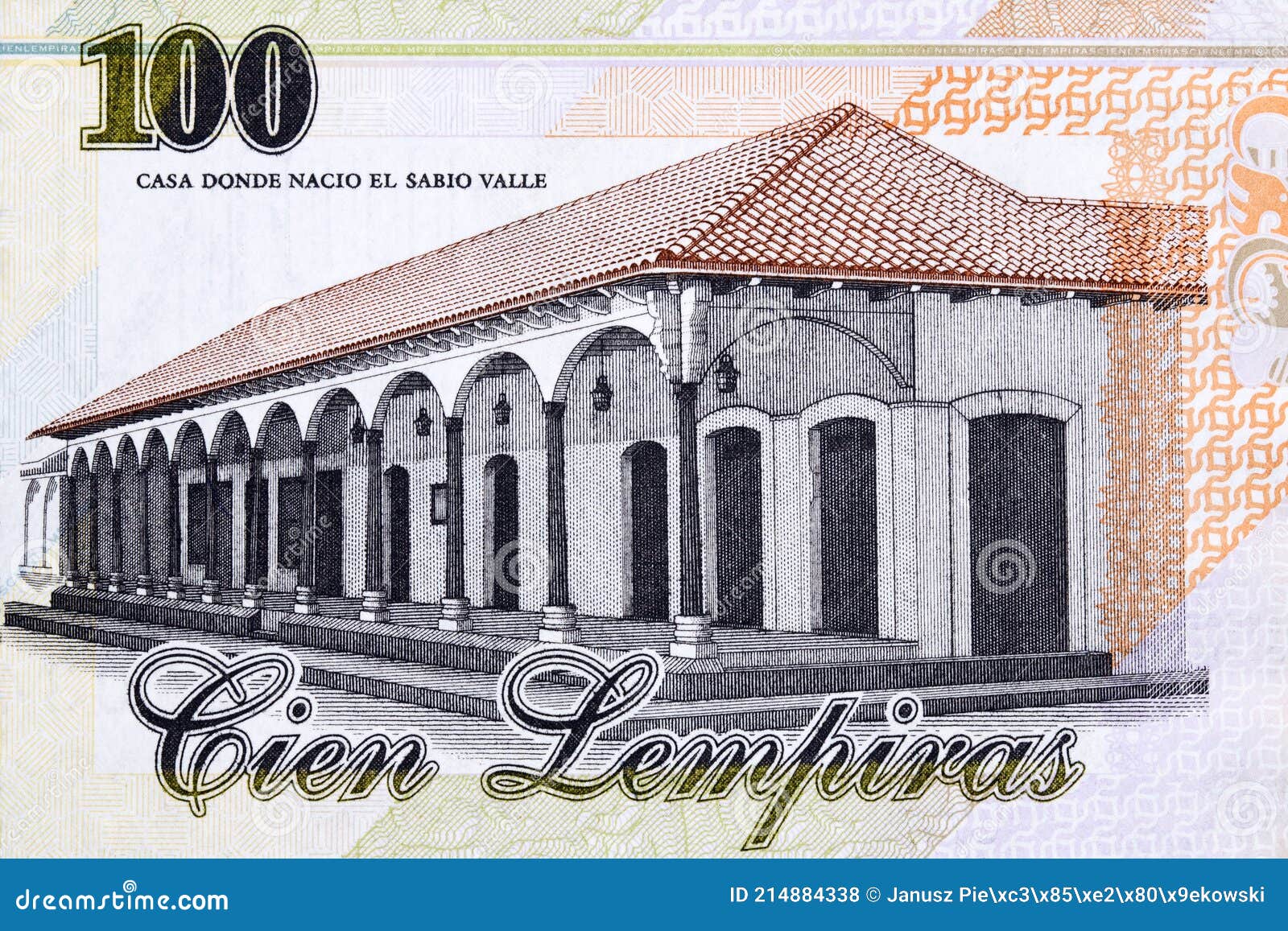 casa donde nacio el sabio valle from honduran money