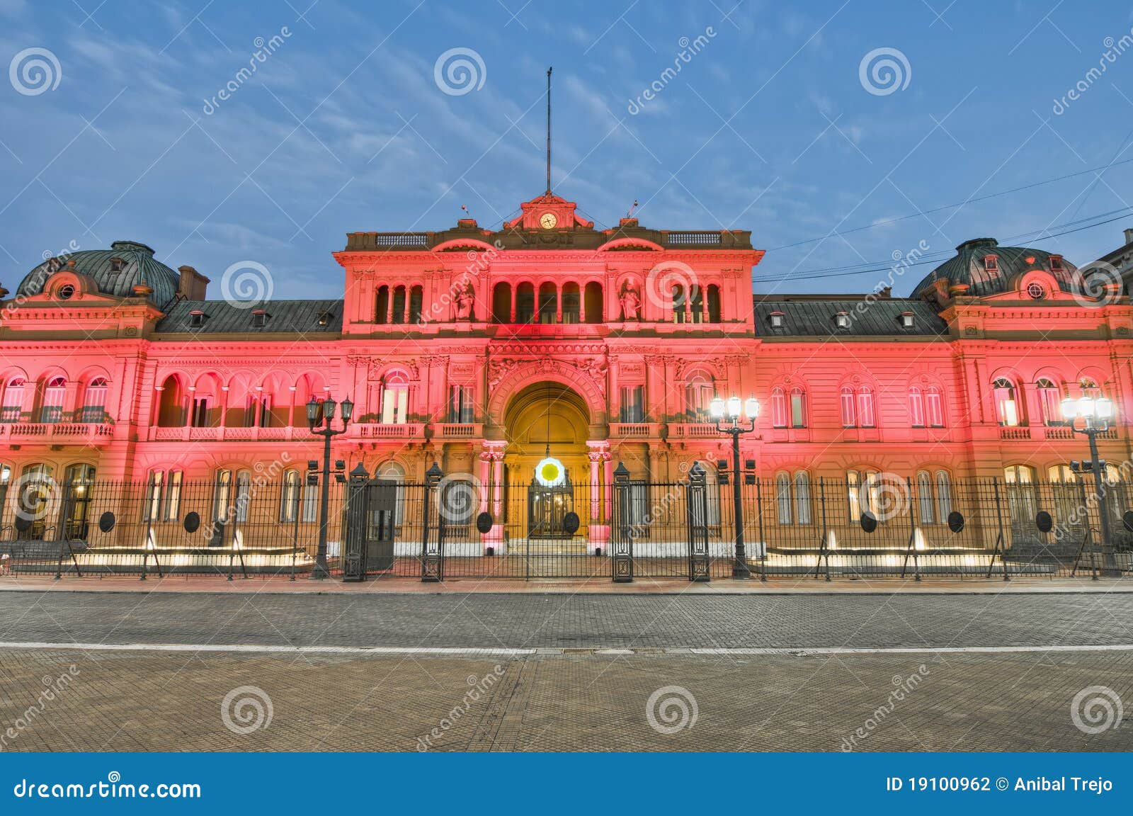 casa rosada building at buenos aires, argentina