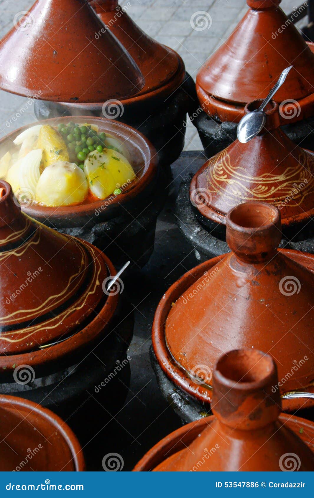 Casablanca Street Food stock photo. Image of moro, colors - 53547886