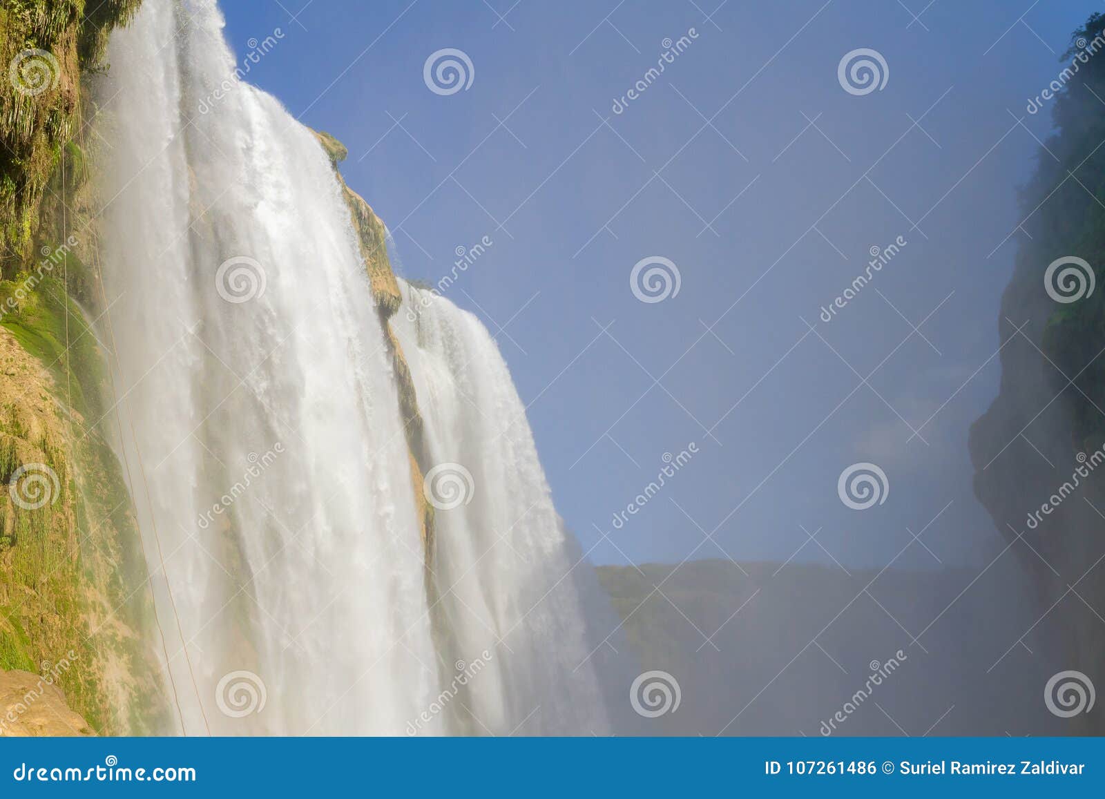 cascada tamul - waterfall at tamul