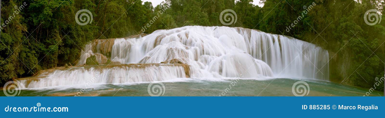 cascadas de agua azul waterfall