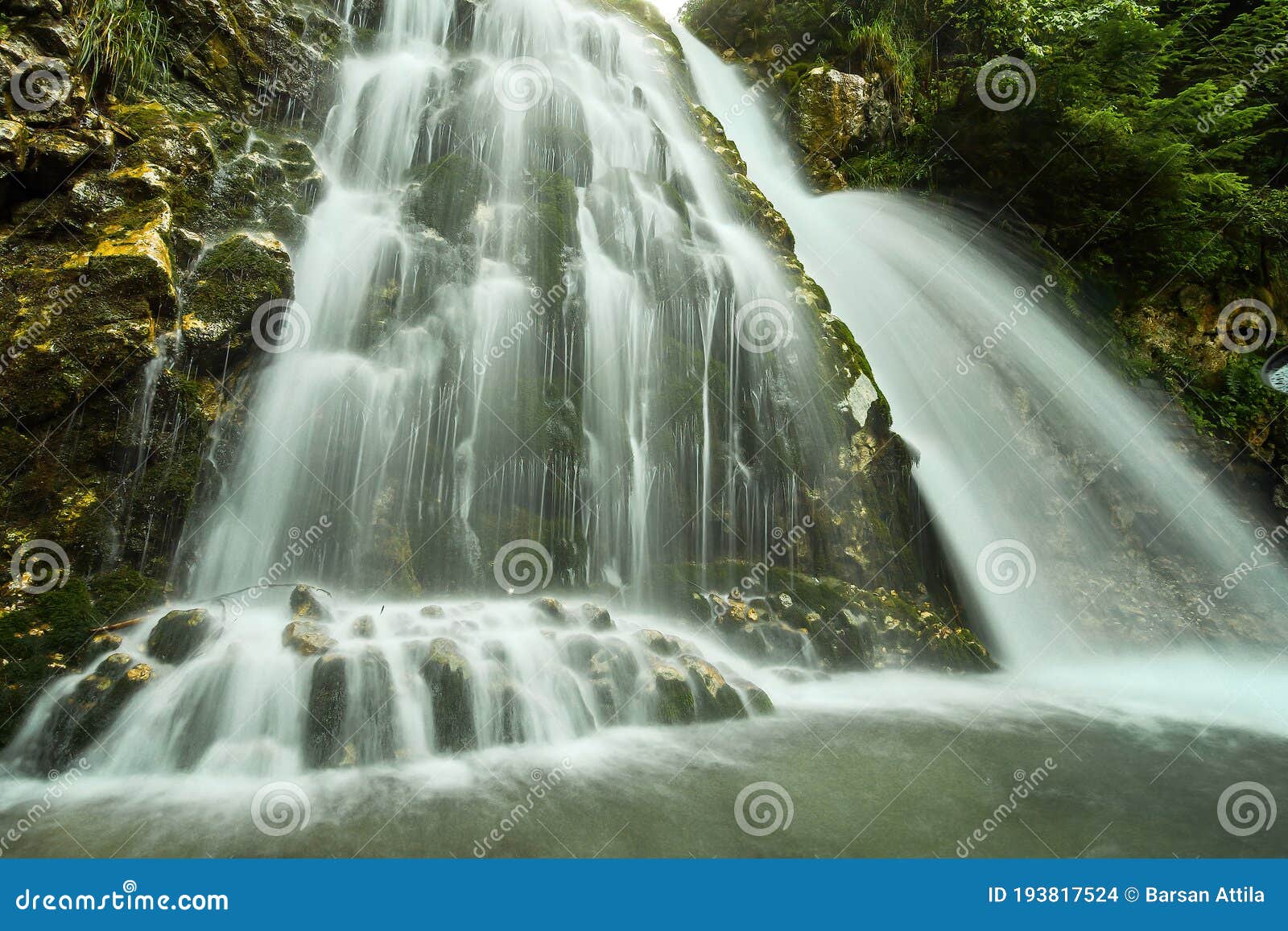 Cascade De Urlatoarea Busteni D'urlatoarea De Cascada Presque En Train De  Hurler Dans Les Montagnes De Roumanie Au Bucegi Sinaia. Photo stock - Image  du forêt, hausse: 193817524