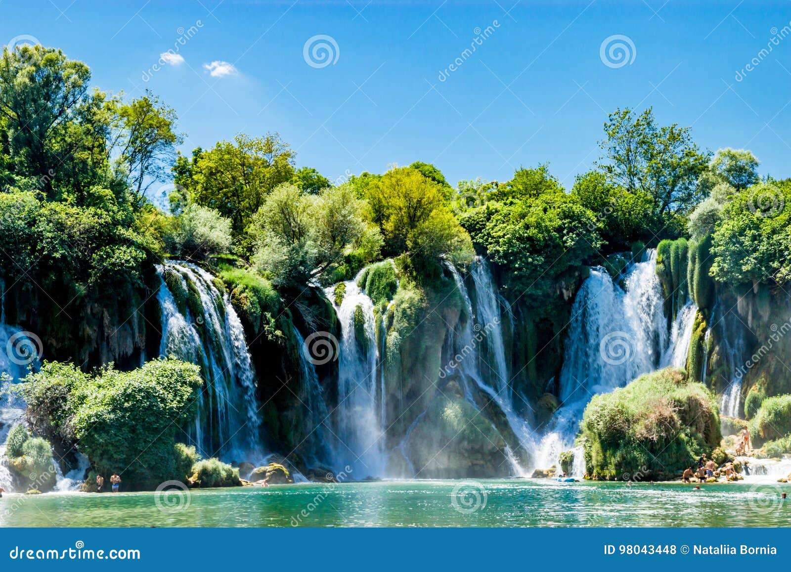 Cascata Di Stupore Di Kravice In Bosnia Erzegovina Fotografia Stock Immagine Di Background Herzegovina