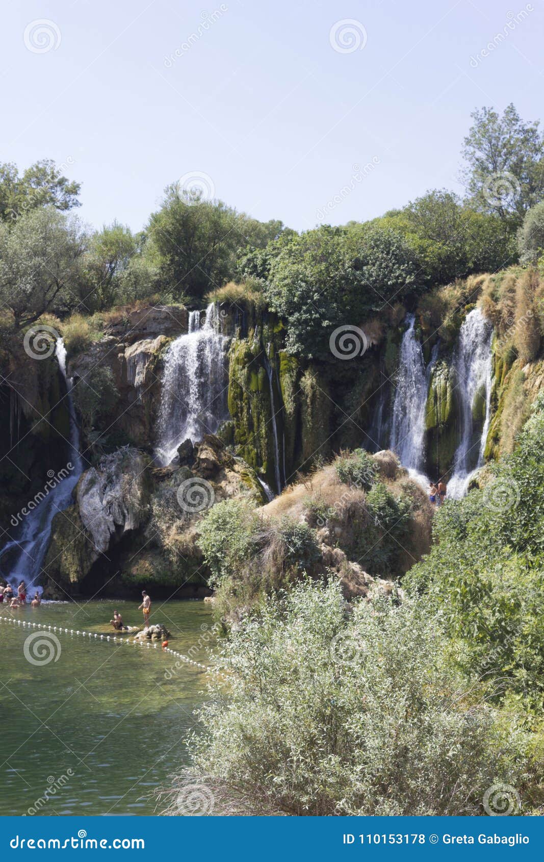 Cascate Di Kravica In Bosnia Erzegovina Fotografia Stock Editoriale Immagine Di Parco Flusso