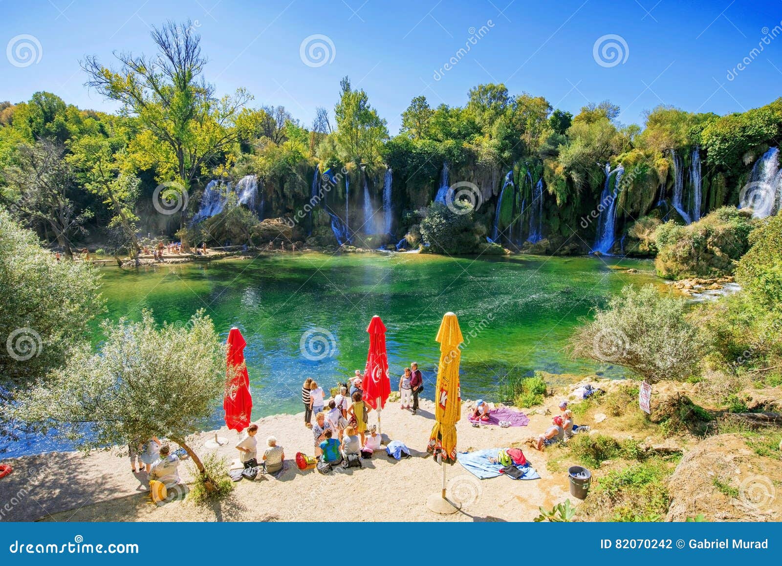 Cascate Di Kravice In Bosnia Erzegovina Fotografia Editoriale Immagine Di Ambiente Fiume