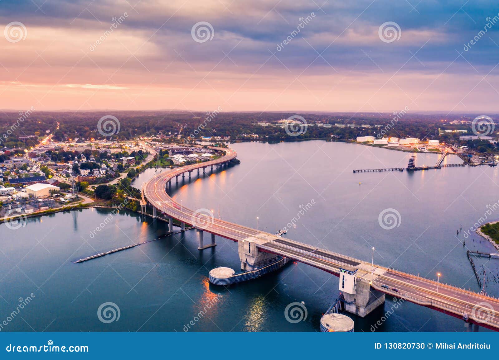 casco bay bridge in portland, maine