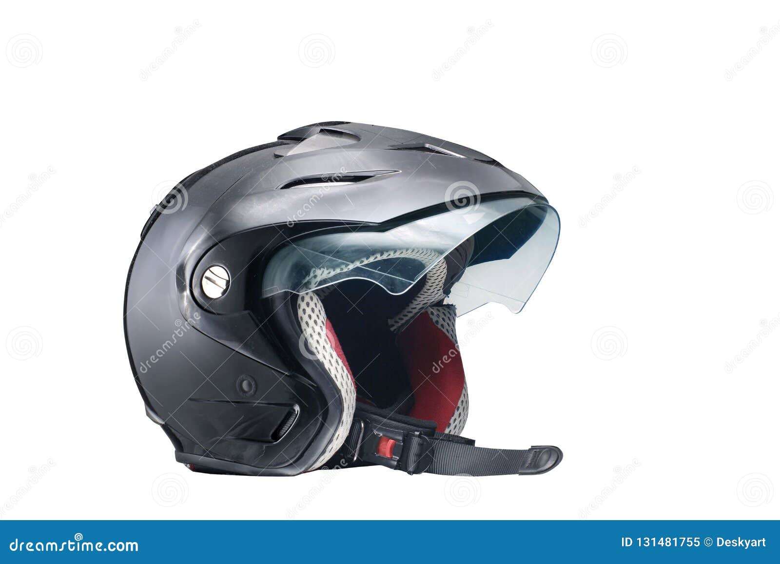gris 99  FS-801-99 Tamaño S Protectwear Casco de moto negro