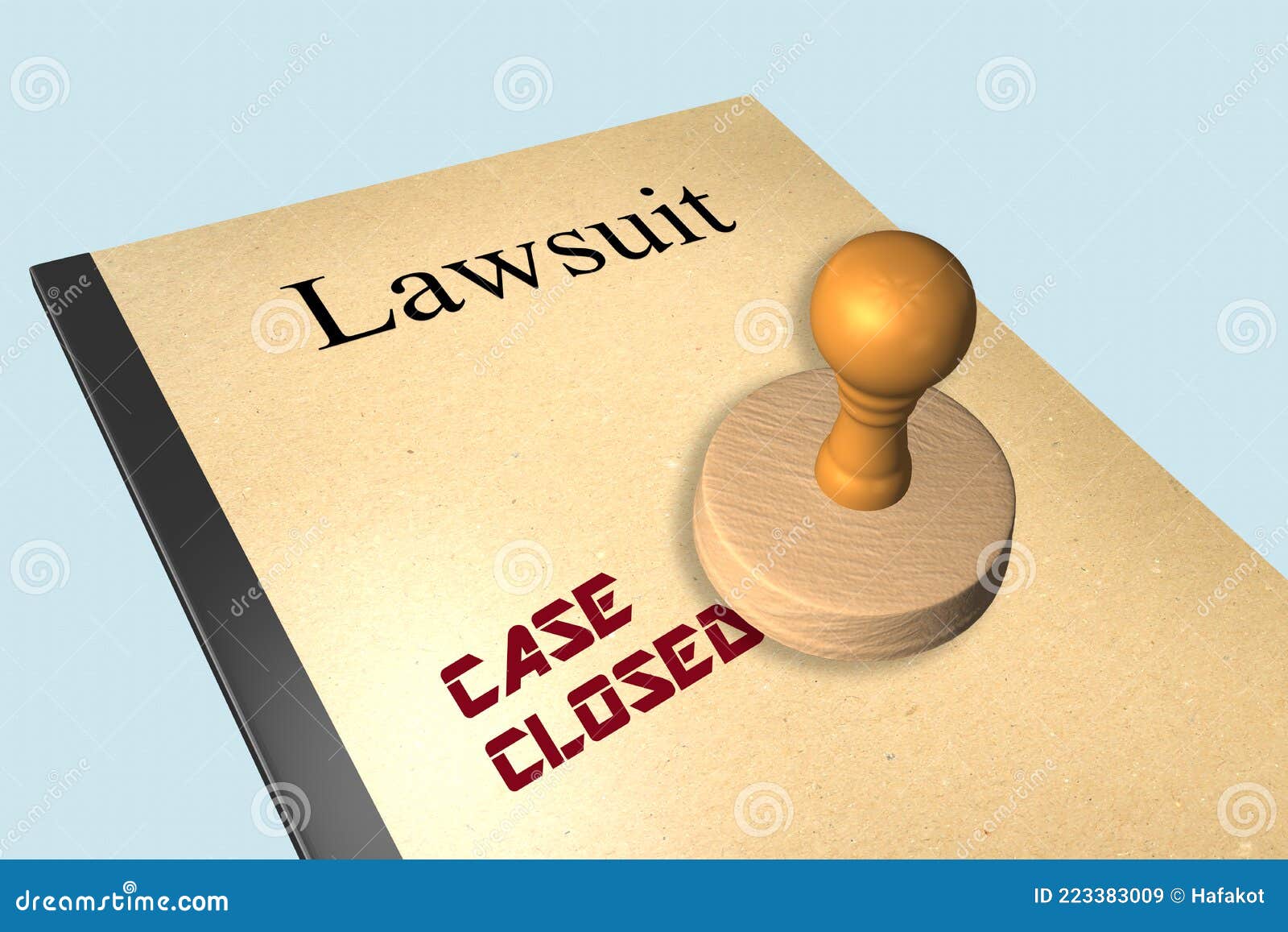 CASE CLOSED concept stock illustration. Illustration of action - 223383009