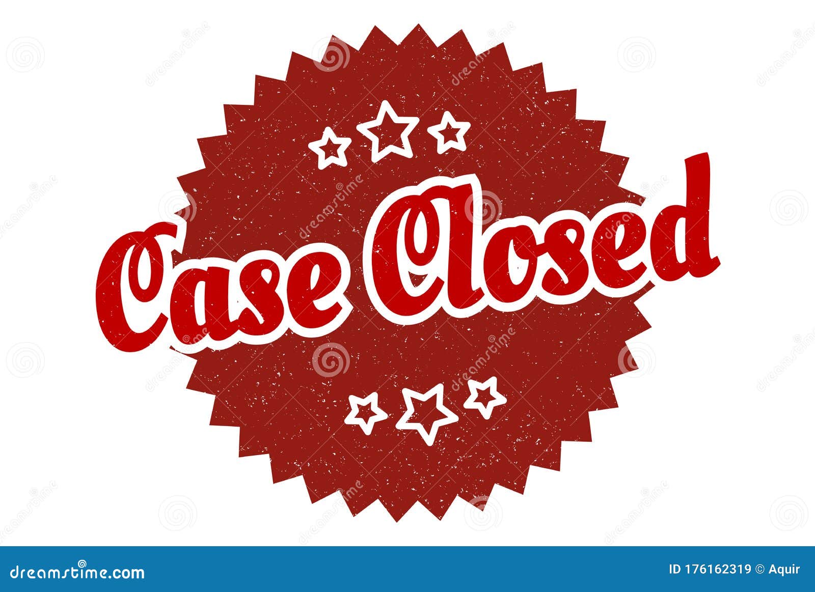 Case Closed Sign. Case Closed Vintage Retro Label Stock Vector Illustration of seal, price