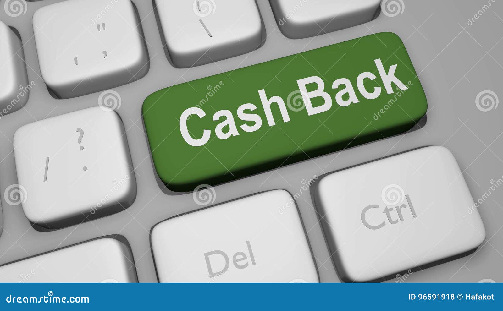 Cash Back Online Shopping Concept Stock Illustration Illustration of