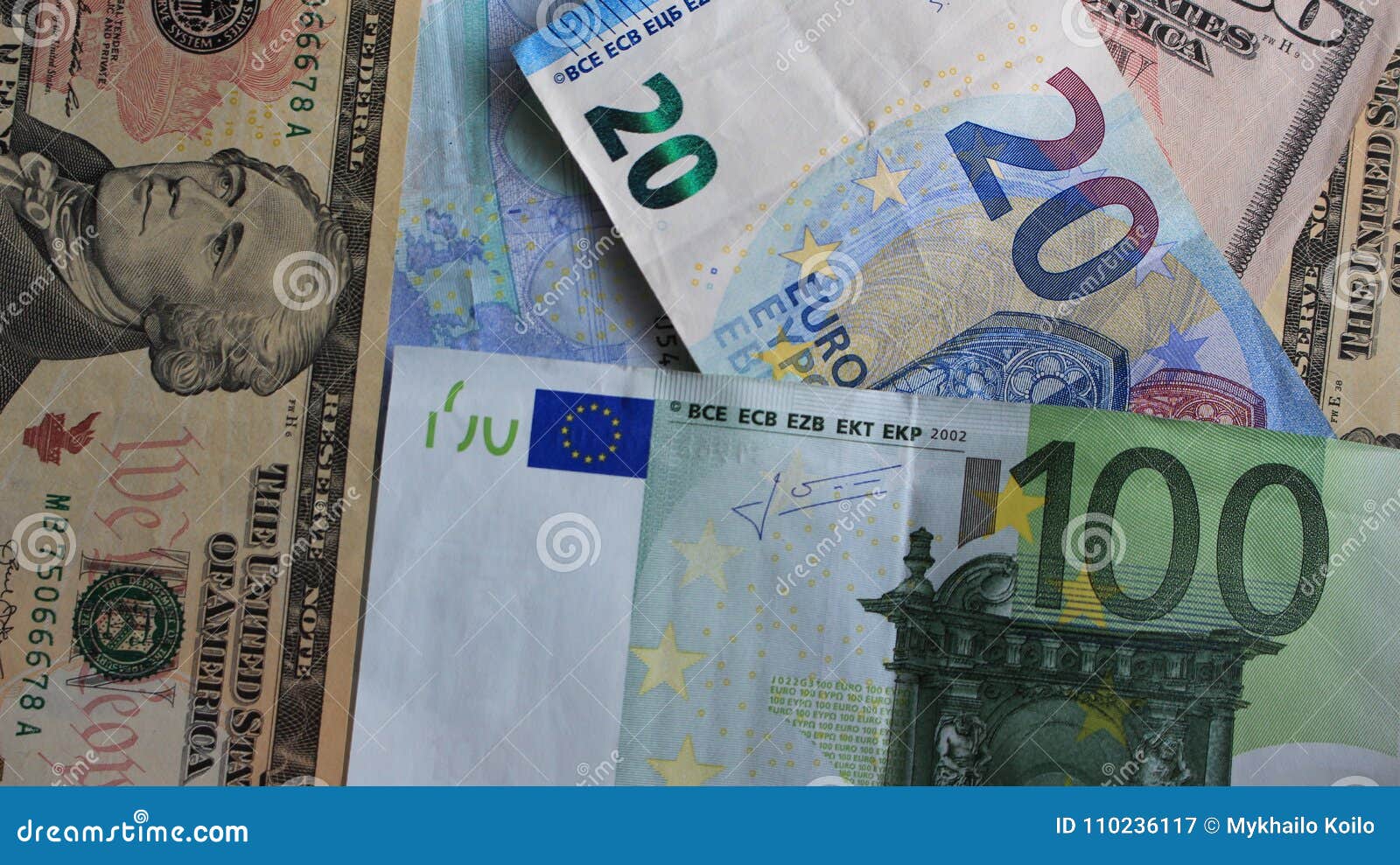 Cash Denominations of Different Countries Stock Image Image of guitar