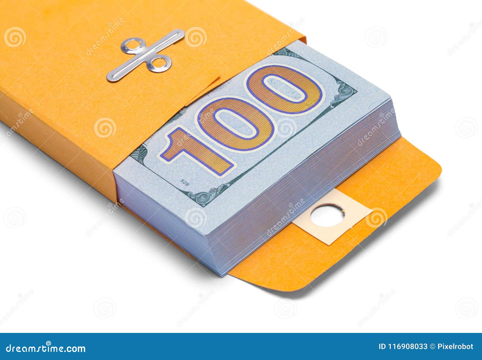 Cash Envelope Close Up stock image. Image of save, dollar 116908033