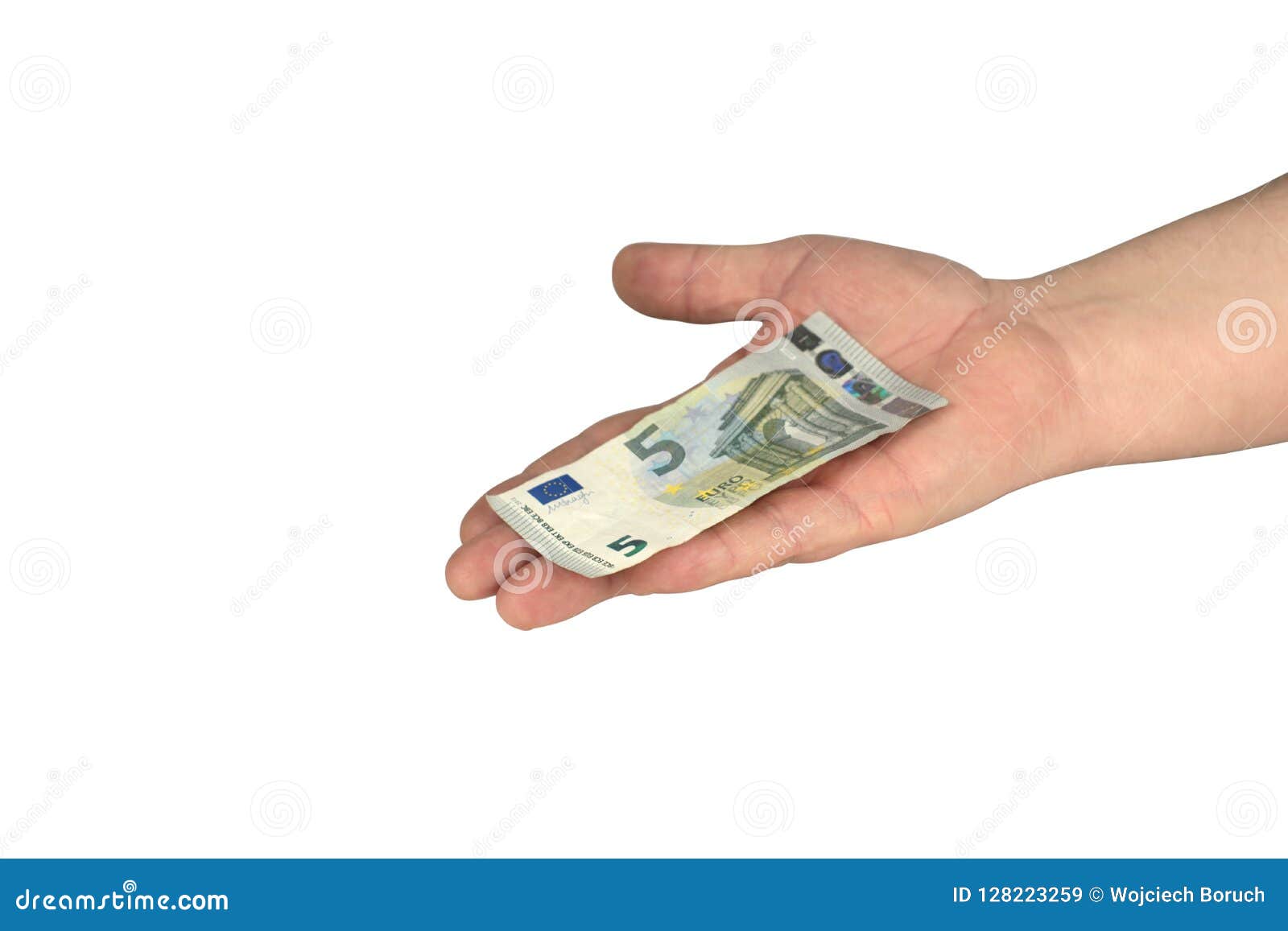 Cash on the hand stock image. Image of give, paper, isolated 128223259