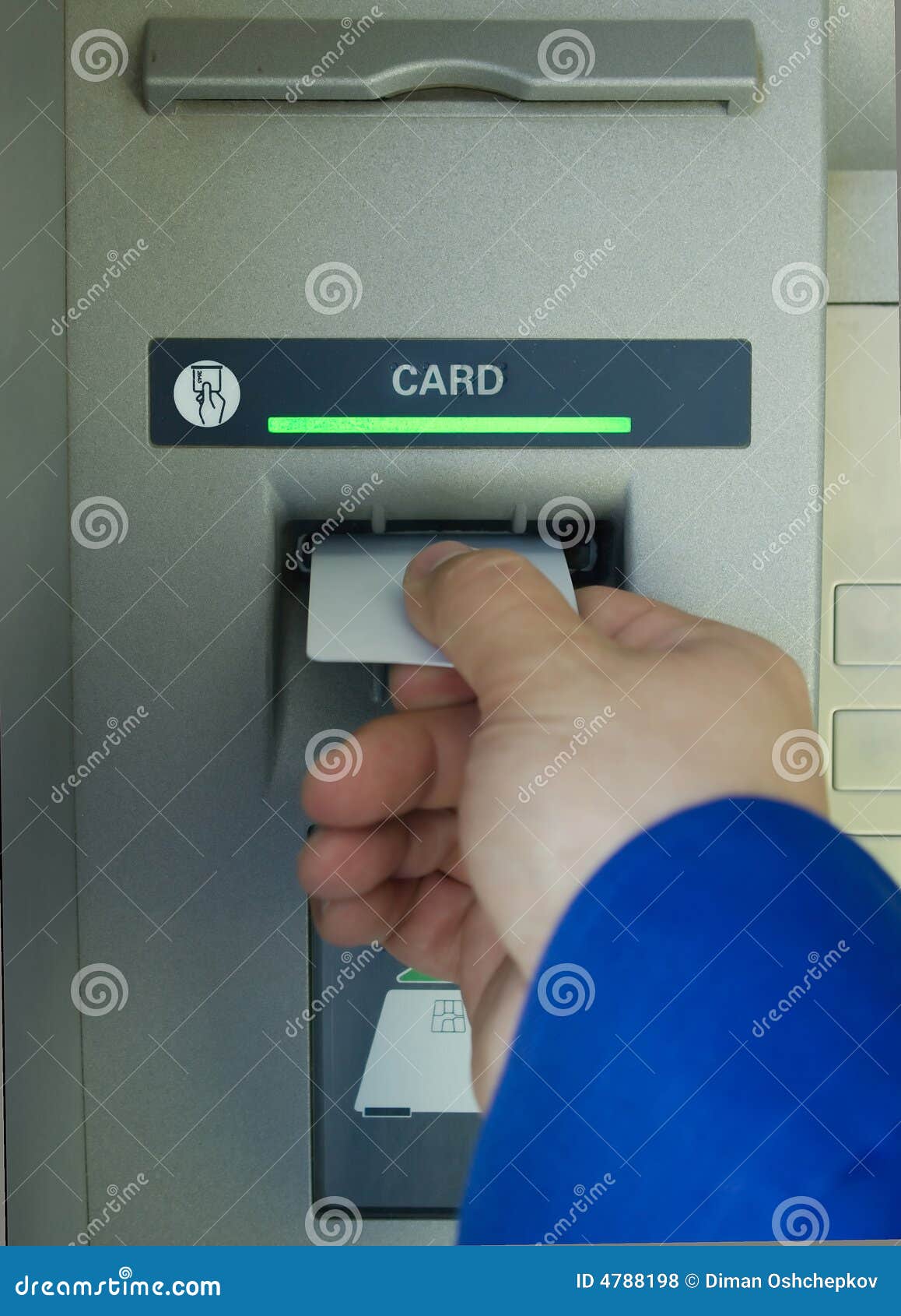 Cash Machine Terminal RoyaltyFree Stock Photo