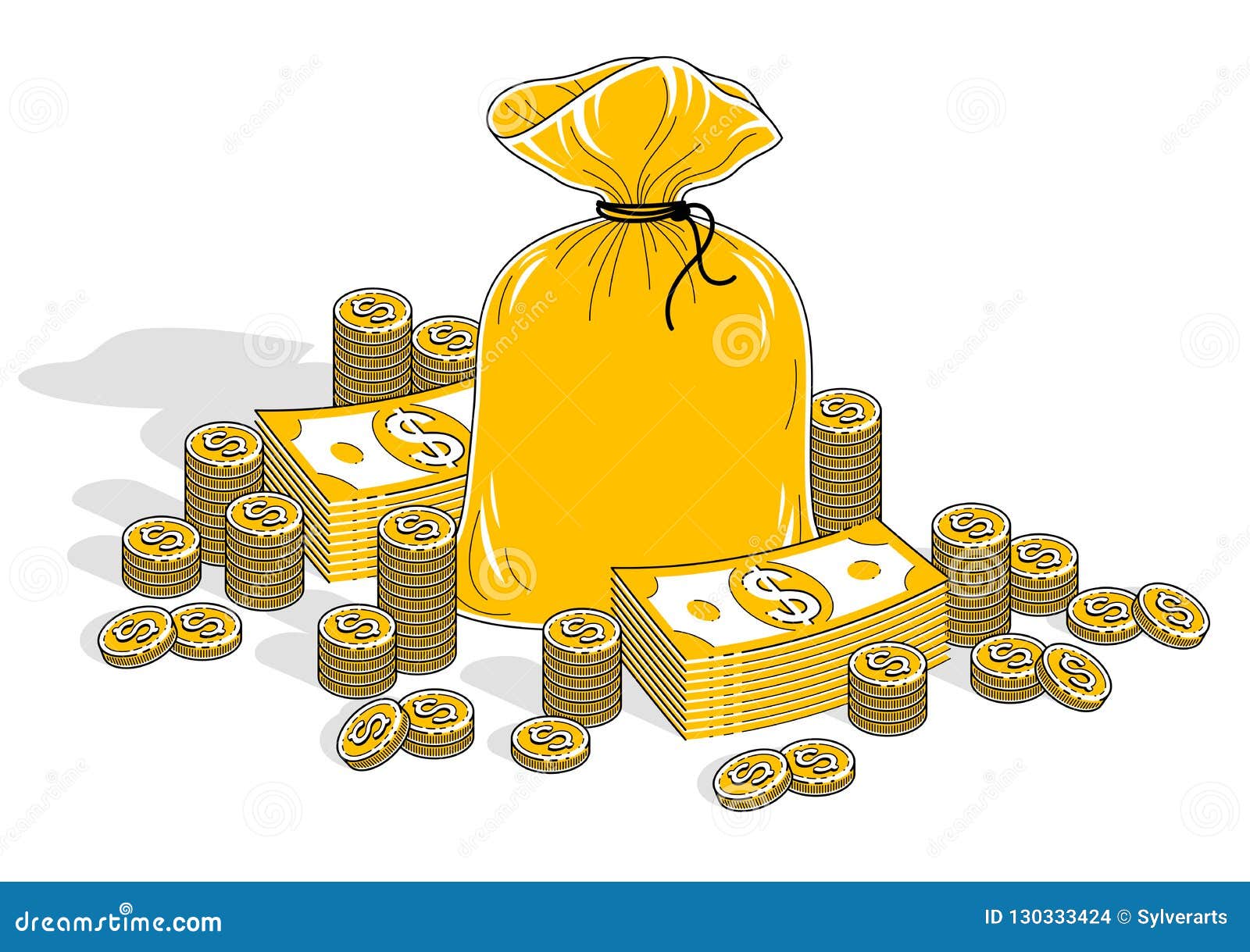 Cash bag hi-res stock photography and images - Alamy
