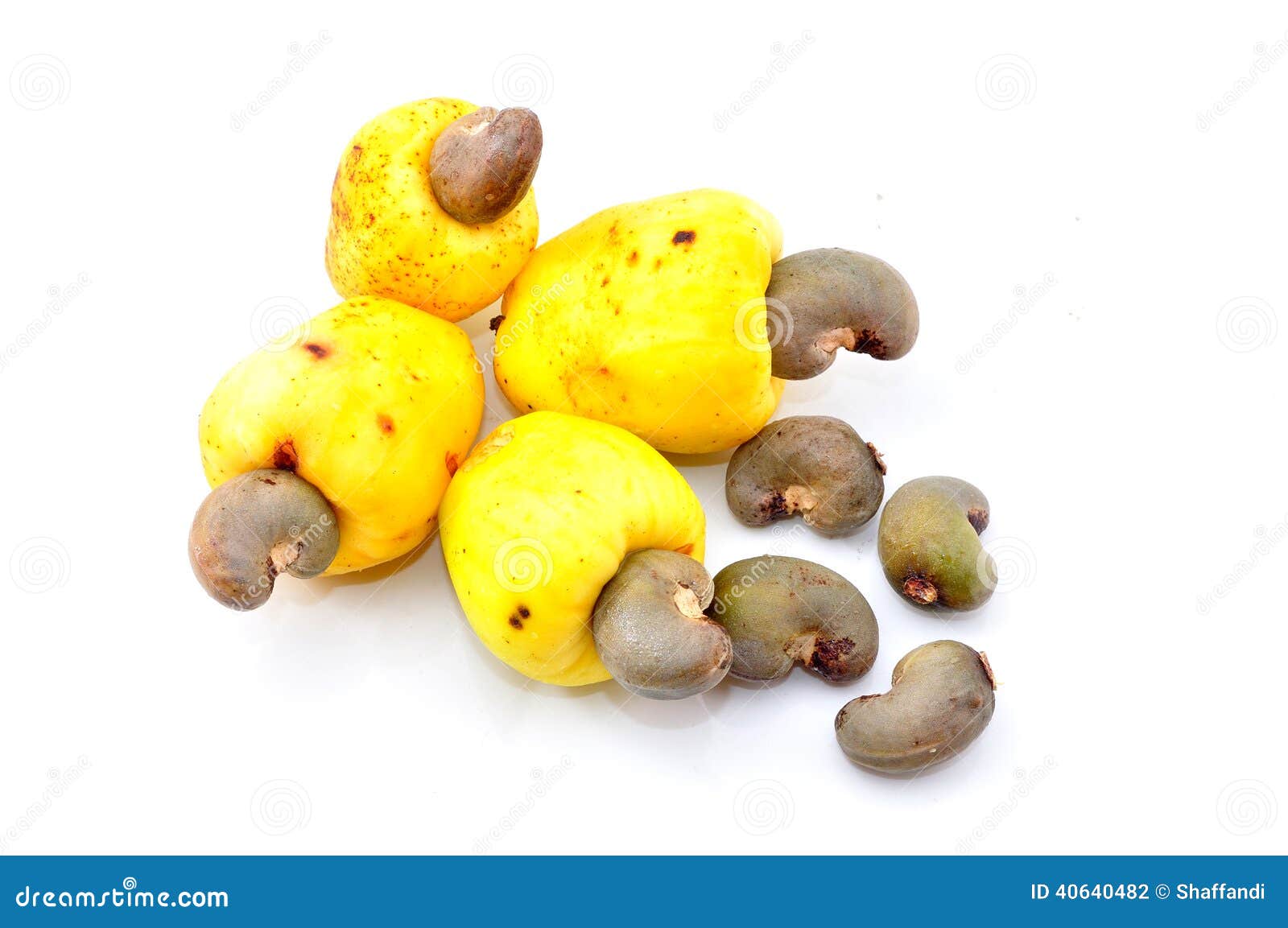 Cashew fruit stock photo. Image of anacardium, heap, fruit 40640482