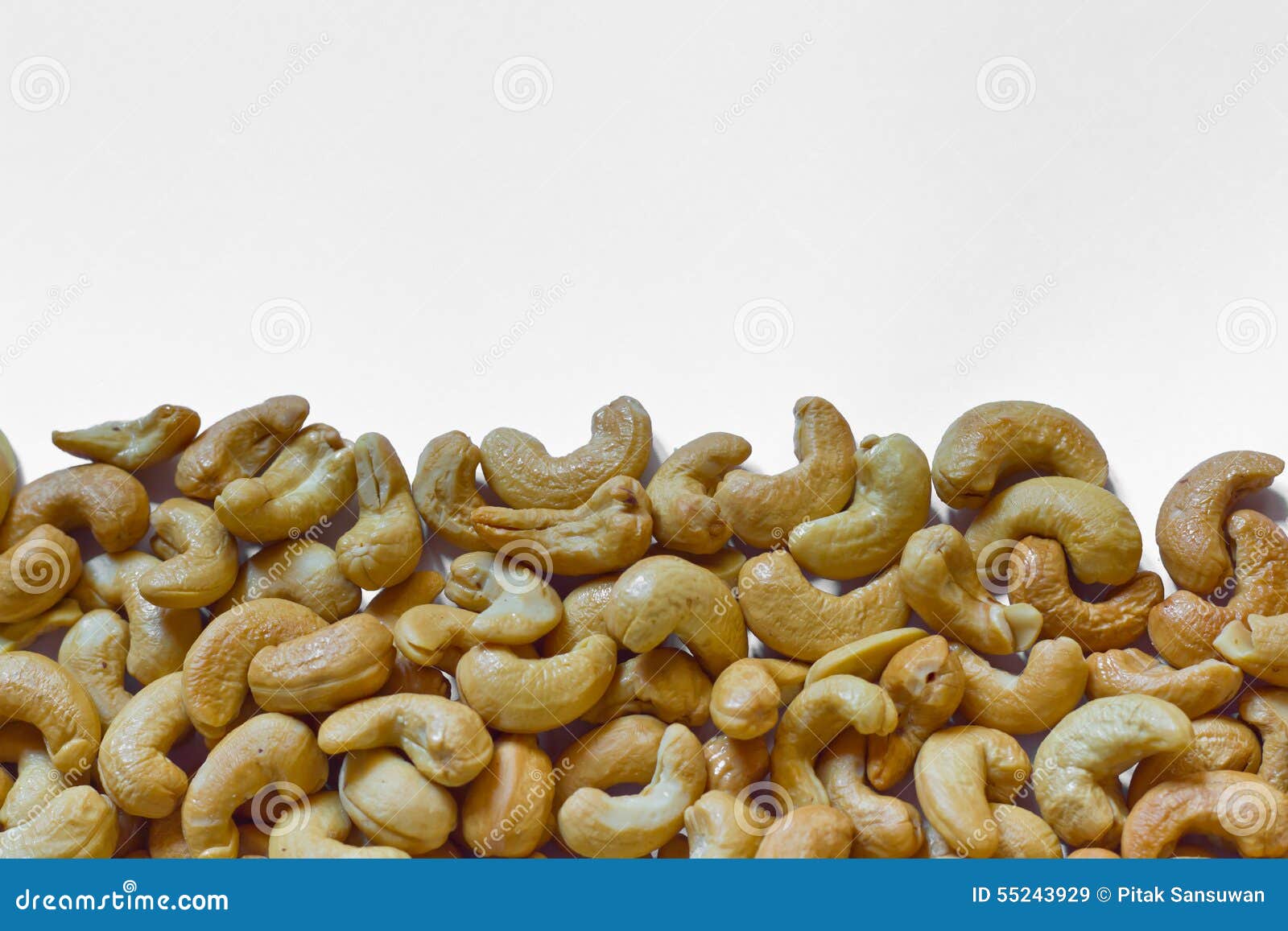 Cashew nut fried stock image. Image of heap, organic 55243929
