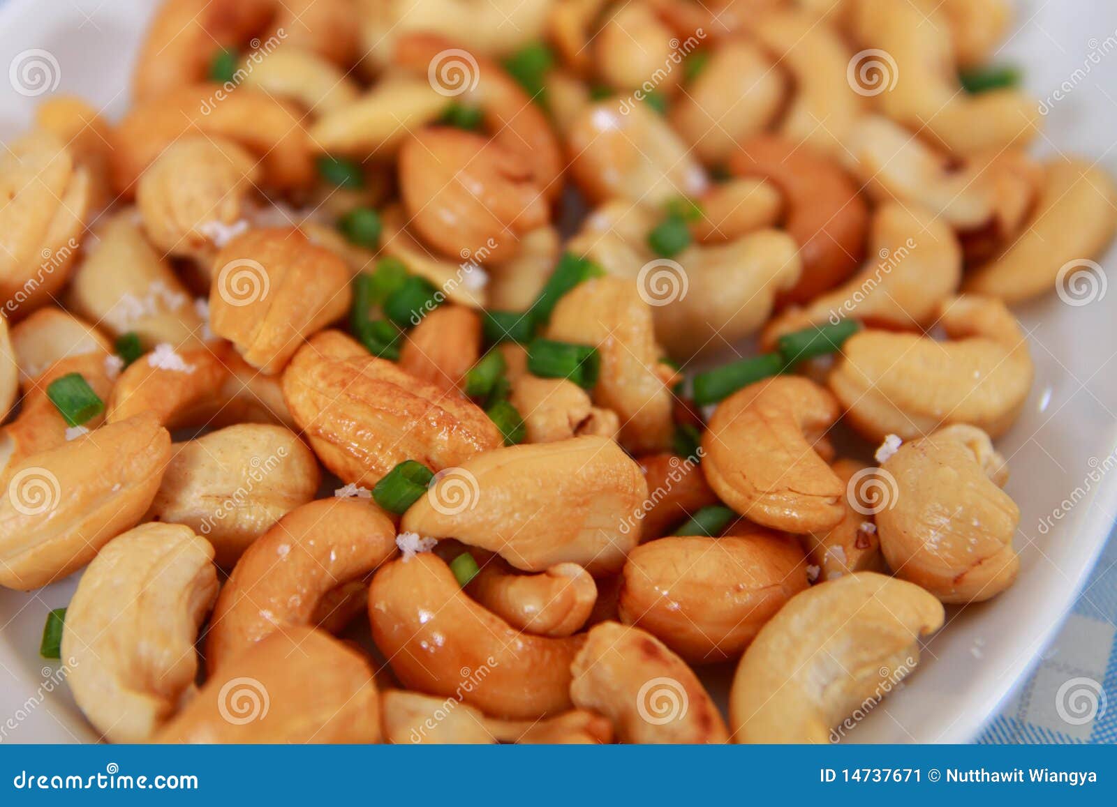 Cashew nut in thai food stock image. Image of backgrounds - 14737671