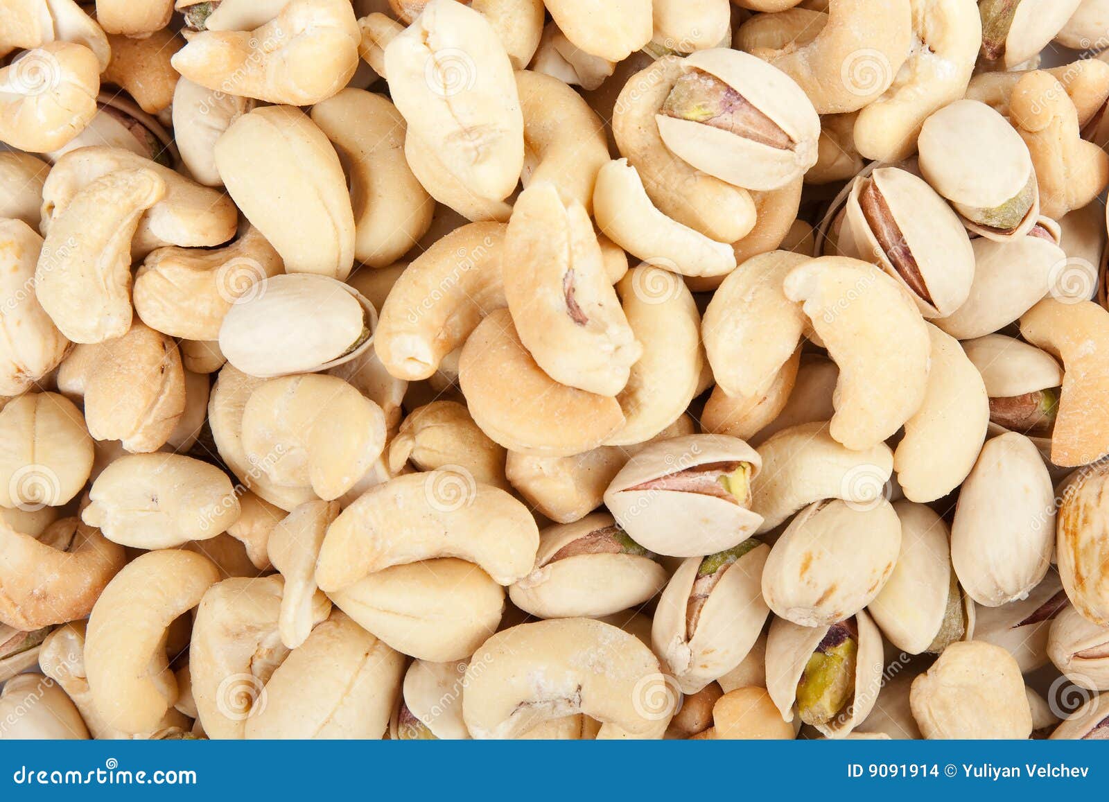 Cashews and Pistachios Background 2 Stock Photo Image of heap