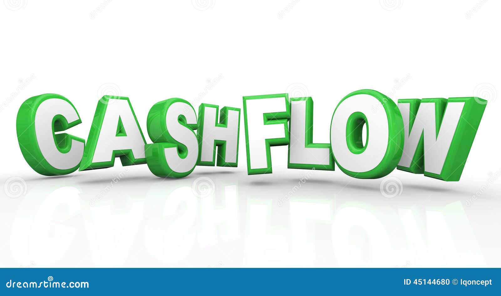 cashflow 3d words income revenue stream money earnings
