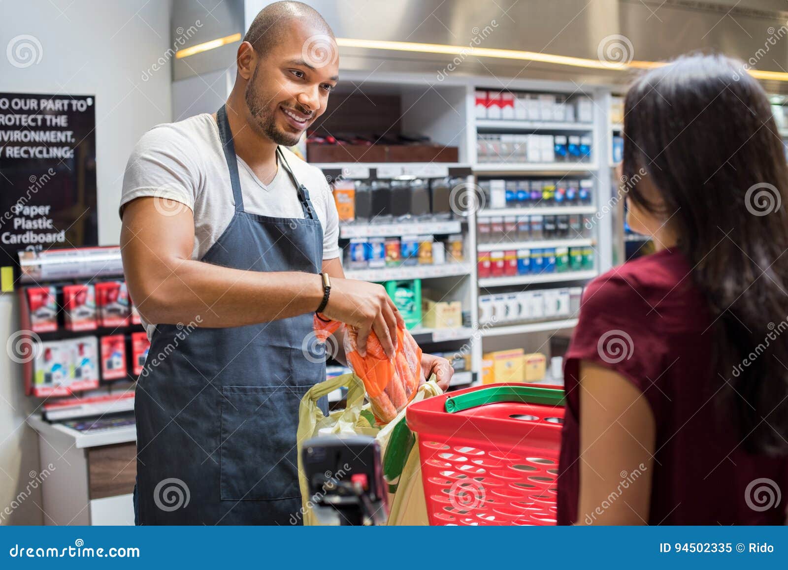 Premium Photo  Salesman at construction super store