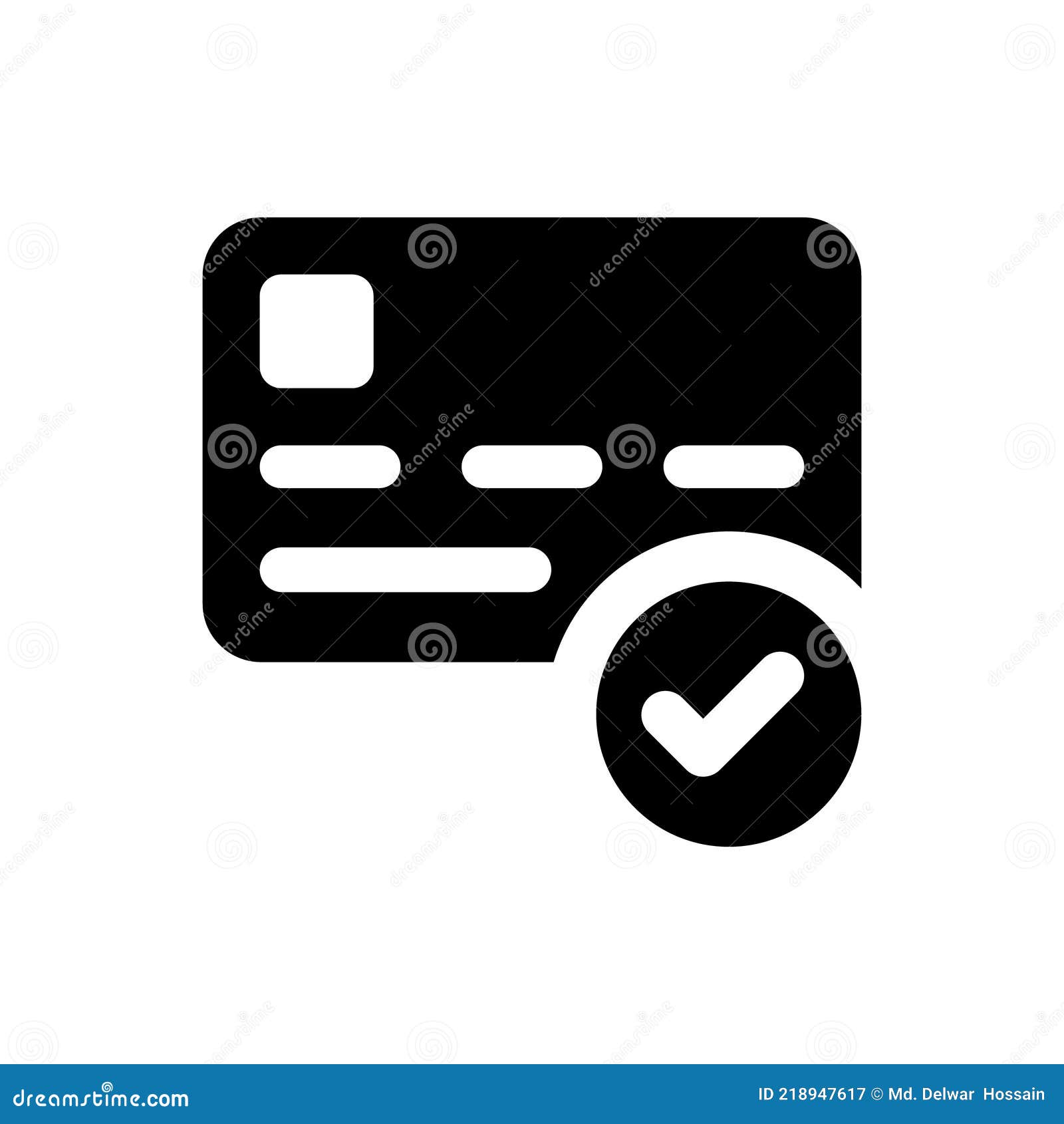 Cashless payment icon stock vector. Illustration of cashless 218947617