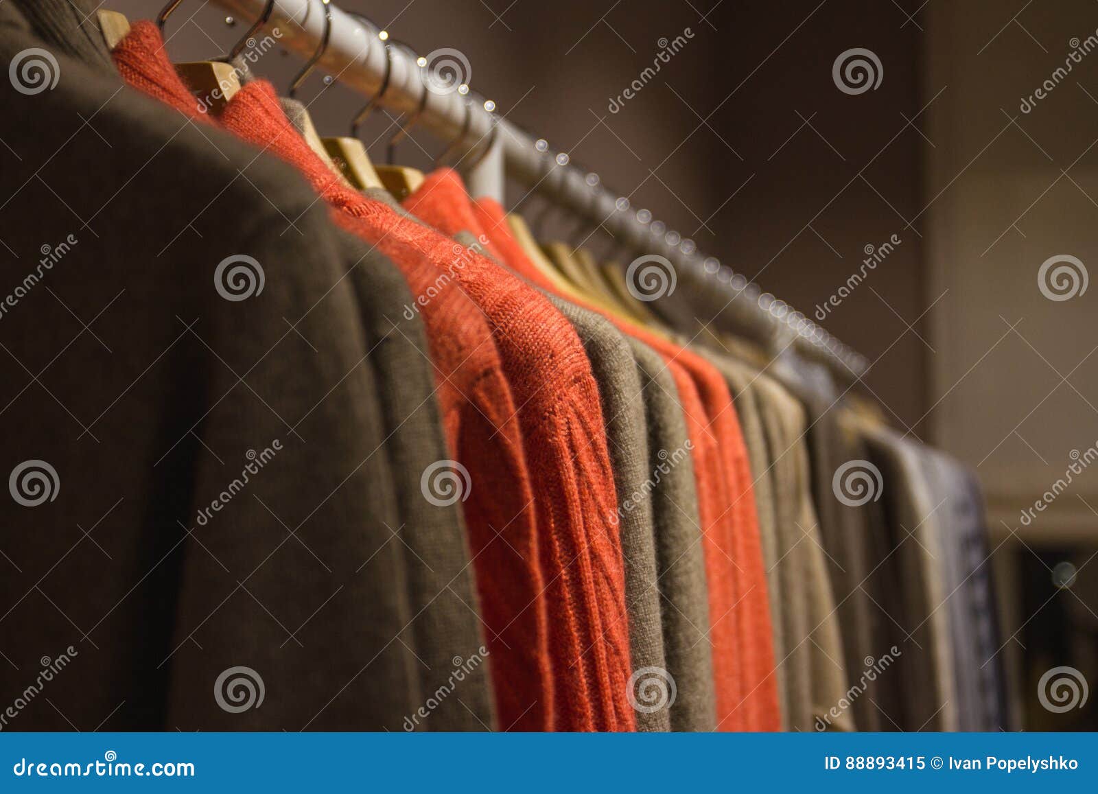 Cashmere hanger stock image. Image of outerwear, clothes 88893415