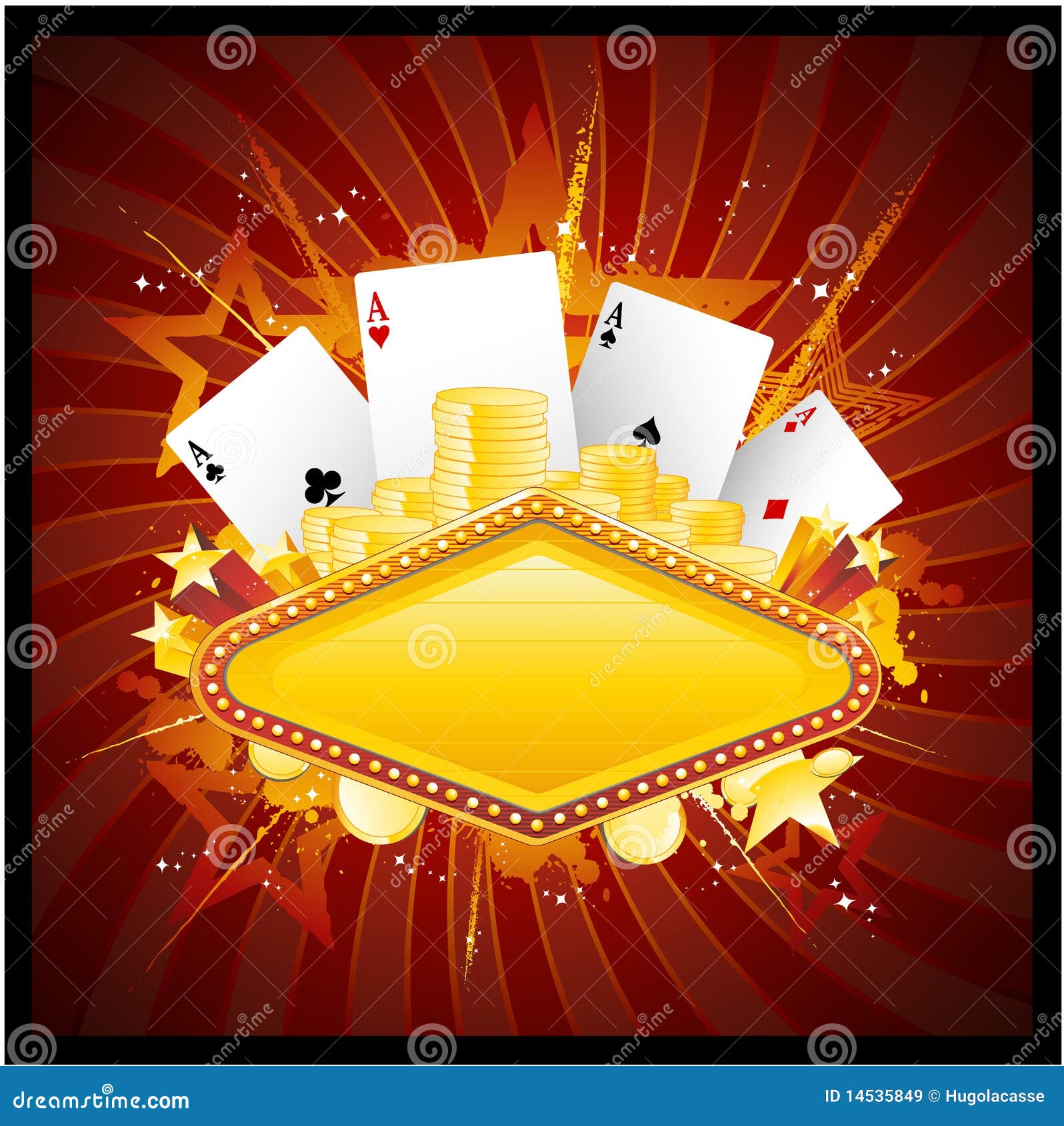 Casino Background Royalty Free Stock Images - Image: 14535849