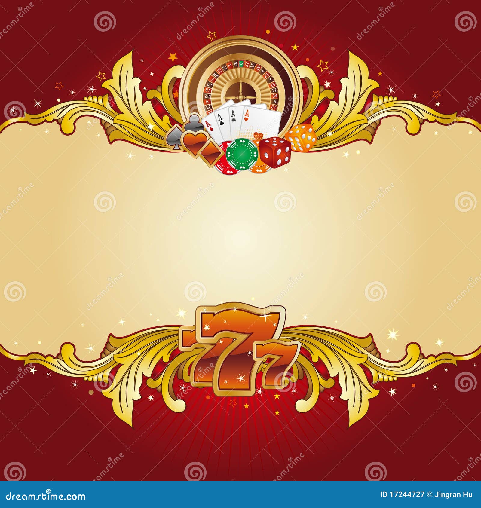 Casino background stock vector. Image of chip, passion - 17244727