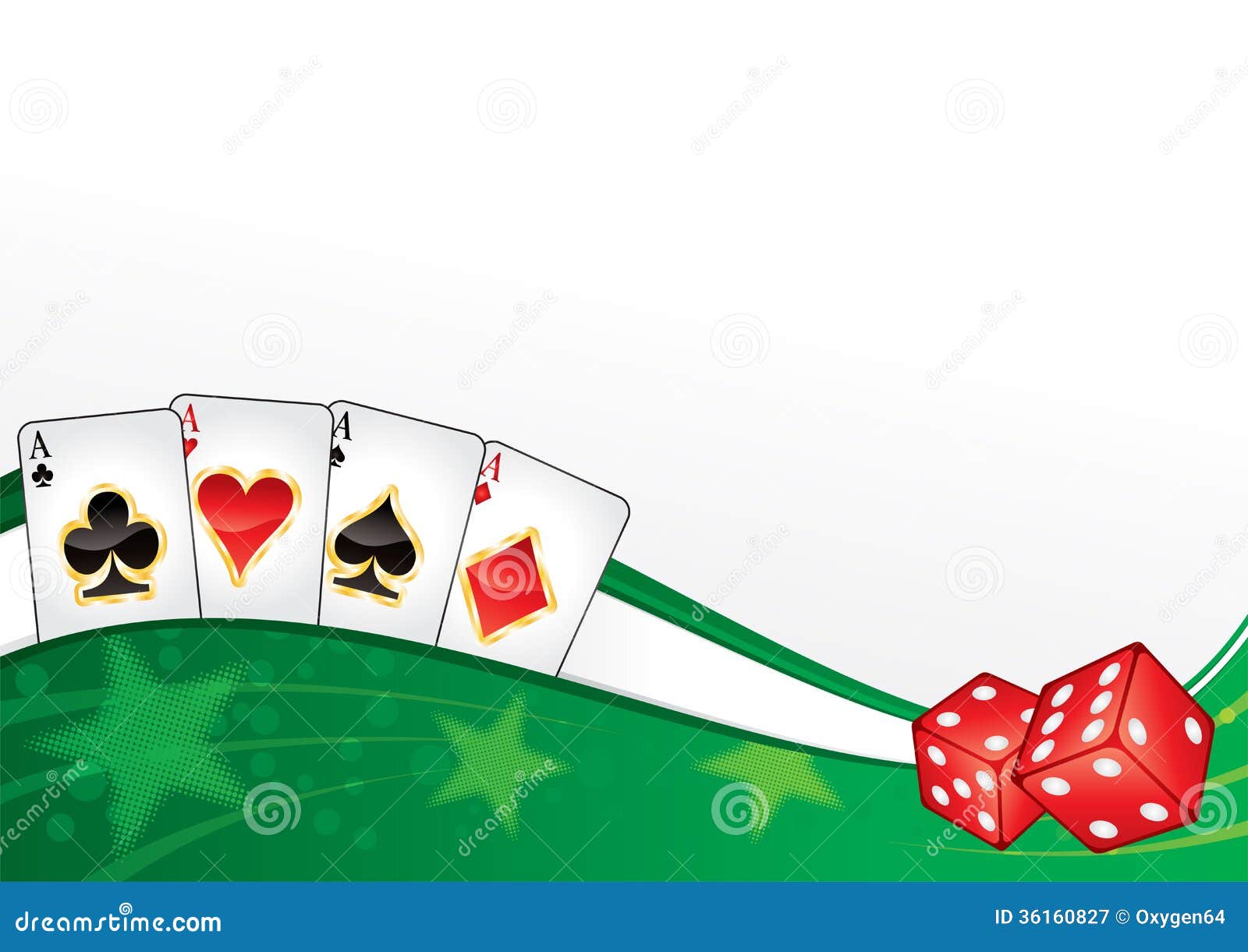 Casino background stock vector. Image of bell, stars 