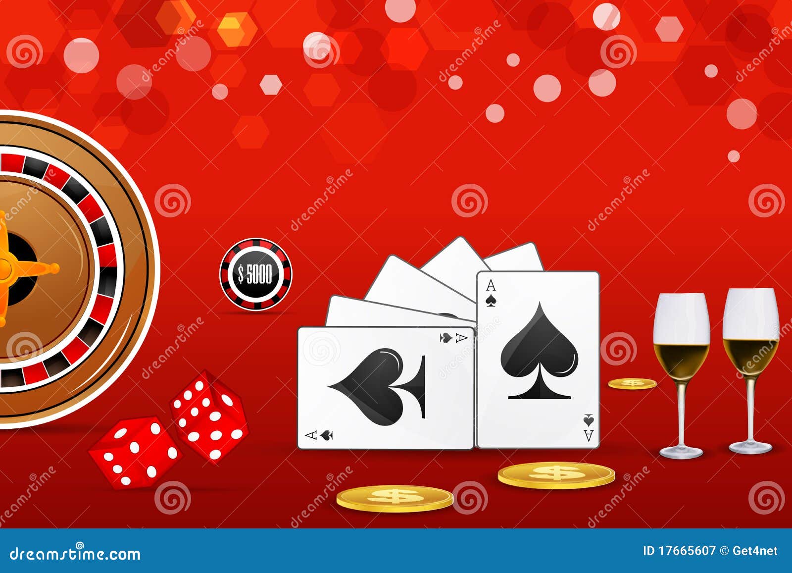 Casino card stock illustration. Illustration of editable 17665607